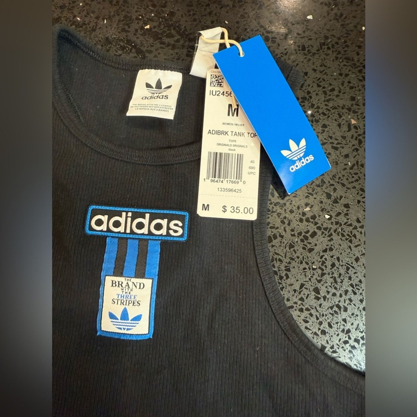Adidas Adidas Adibreak Cropped Tank Top & Basketball Shorts Set M Size M / US 6-8 / IT 42-44 - 10 Thumbnail