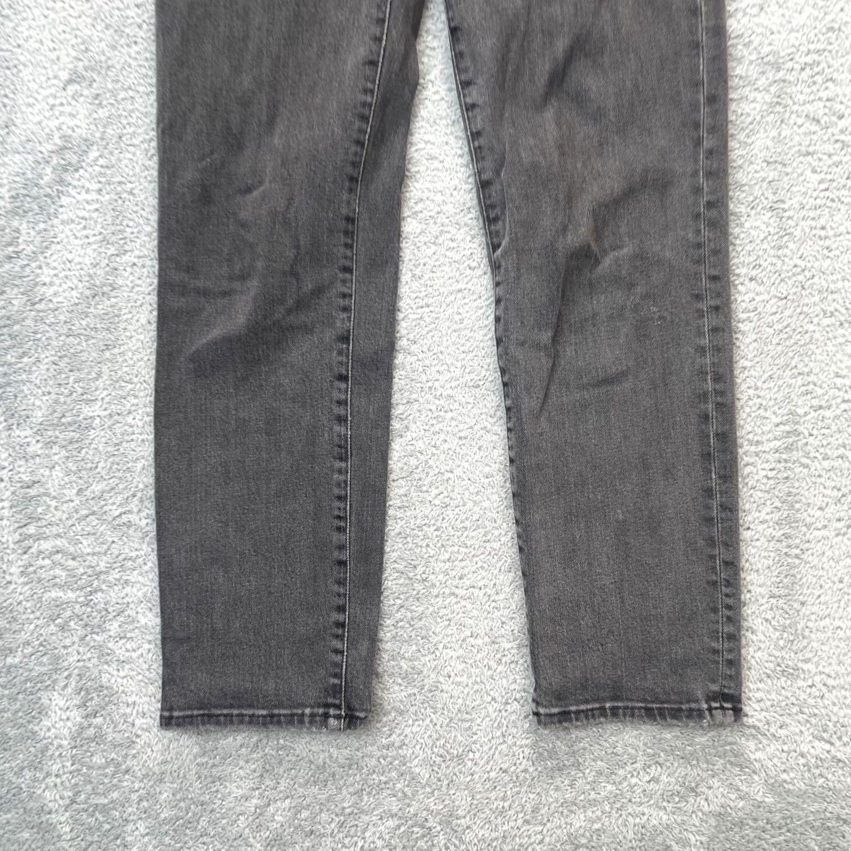 Madewell Madewell Jeans Womens 27 Tall Gray Straight Leg Classic Fit Denim Cotton Stretch Jeans 5-Pocket Design Button Zipper Logo Size 28" / US 6 / IT 42 - 7 Thumbnail