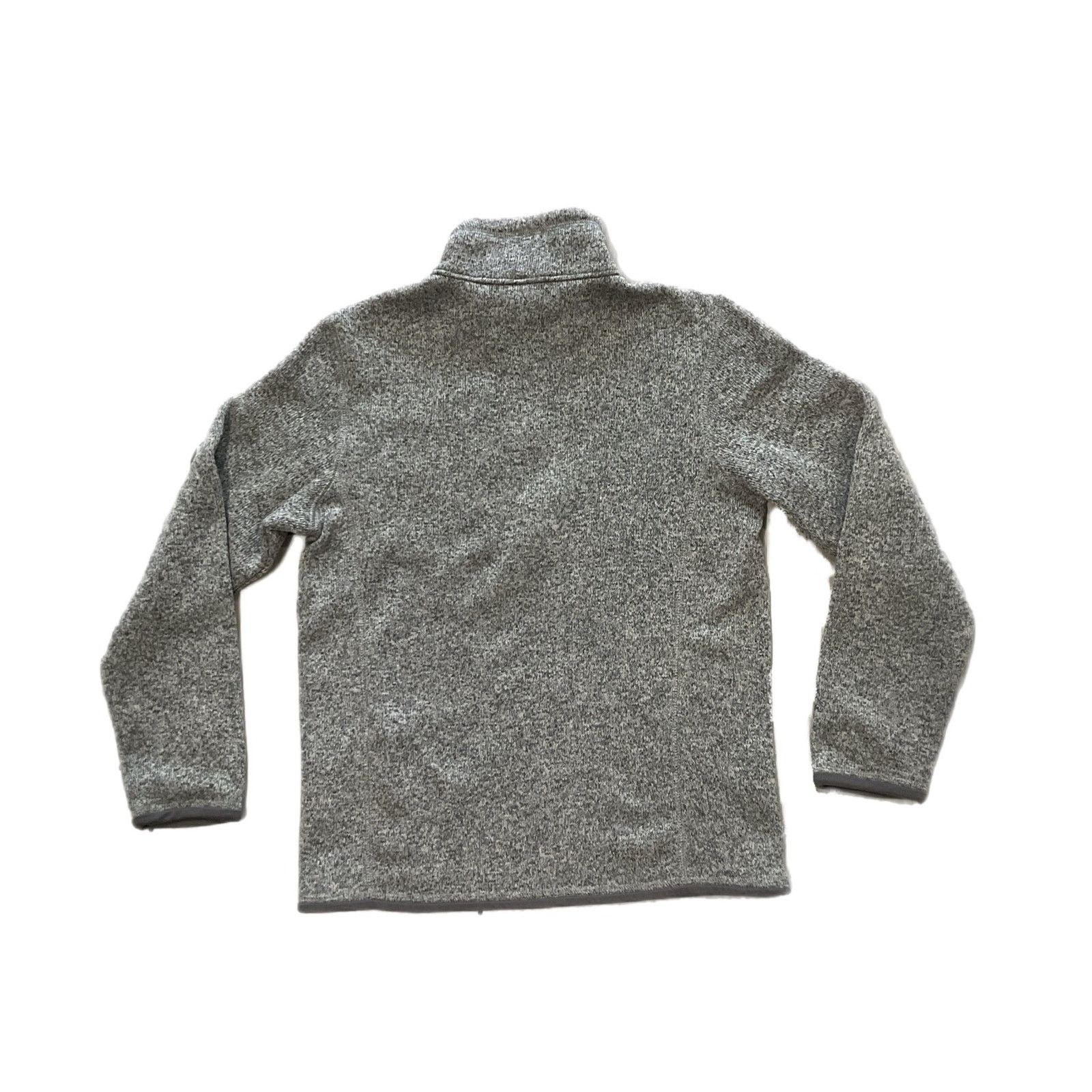 Patagonia Patagonia Stonewashed Grey 1/4 zip up Sweater Size L / US 10 / IT 46 - 2 Thumbnail