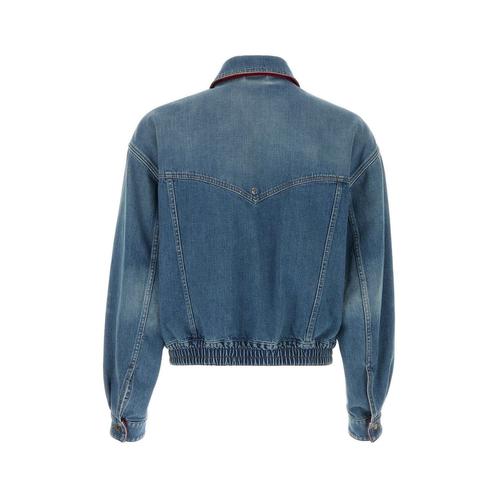 Versace VERSACE Denim Jacket New & Authentic (Men's size:XL;) Size US XL / EU 56 / 4 - 2 Thumbnail