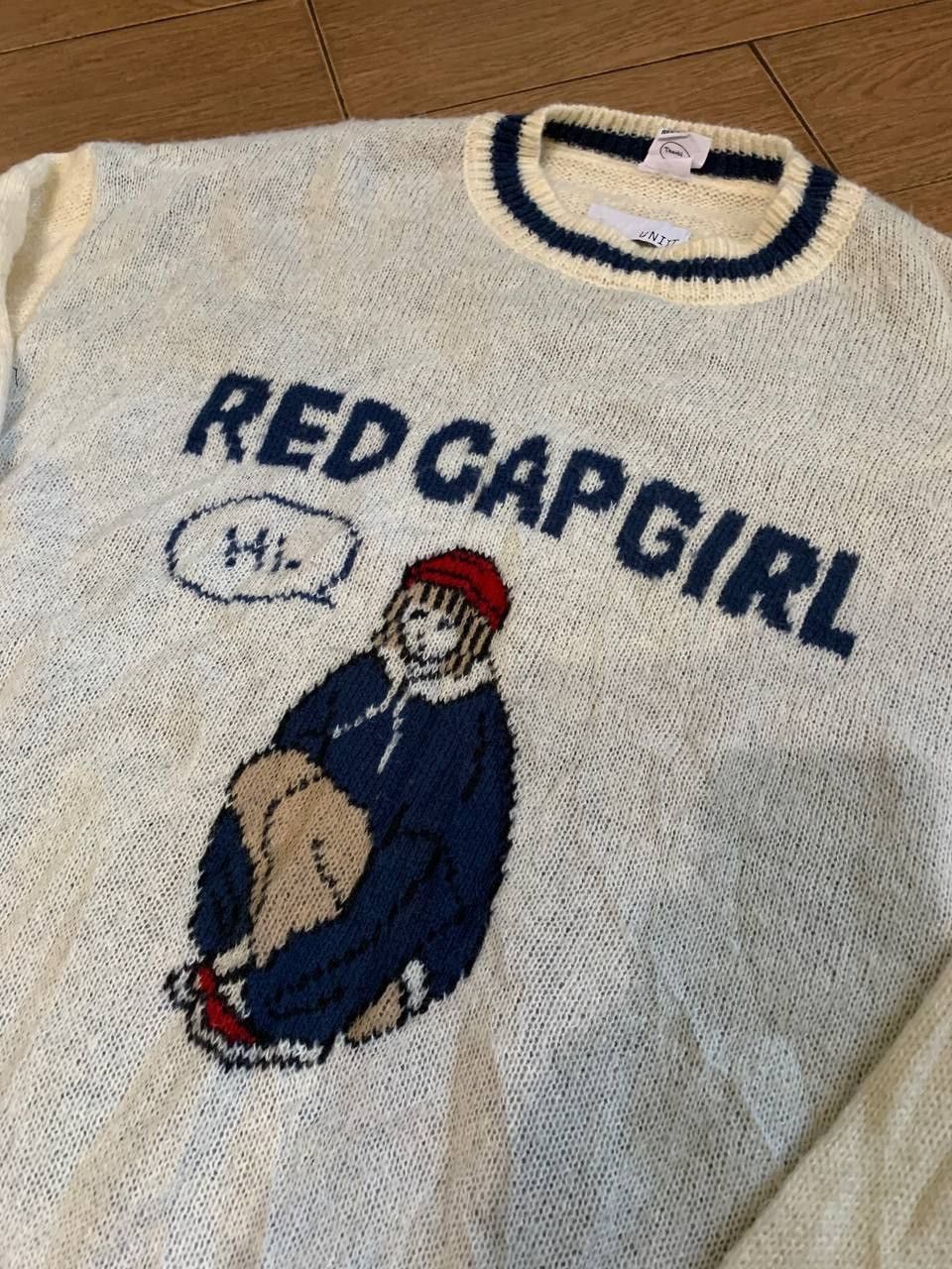 Vintage Vintage oversized anime girl sweater Japanese brand Size US M / EU 48-50 / 2 - 2 Thumbnail