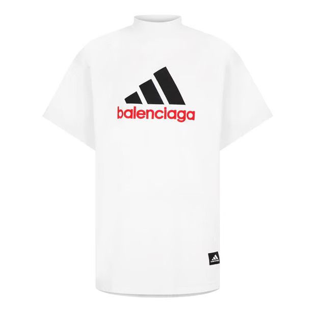 Image of Balenciaga O1G2R1Mq0324 T-Shirt In Multicolor, Men's (Size XS)