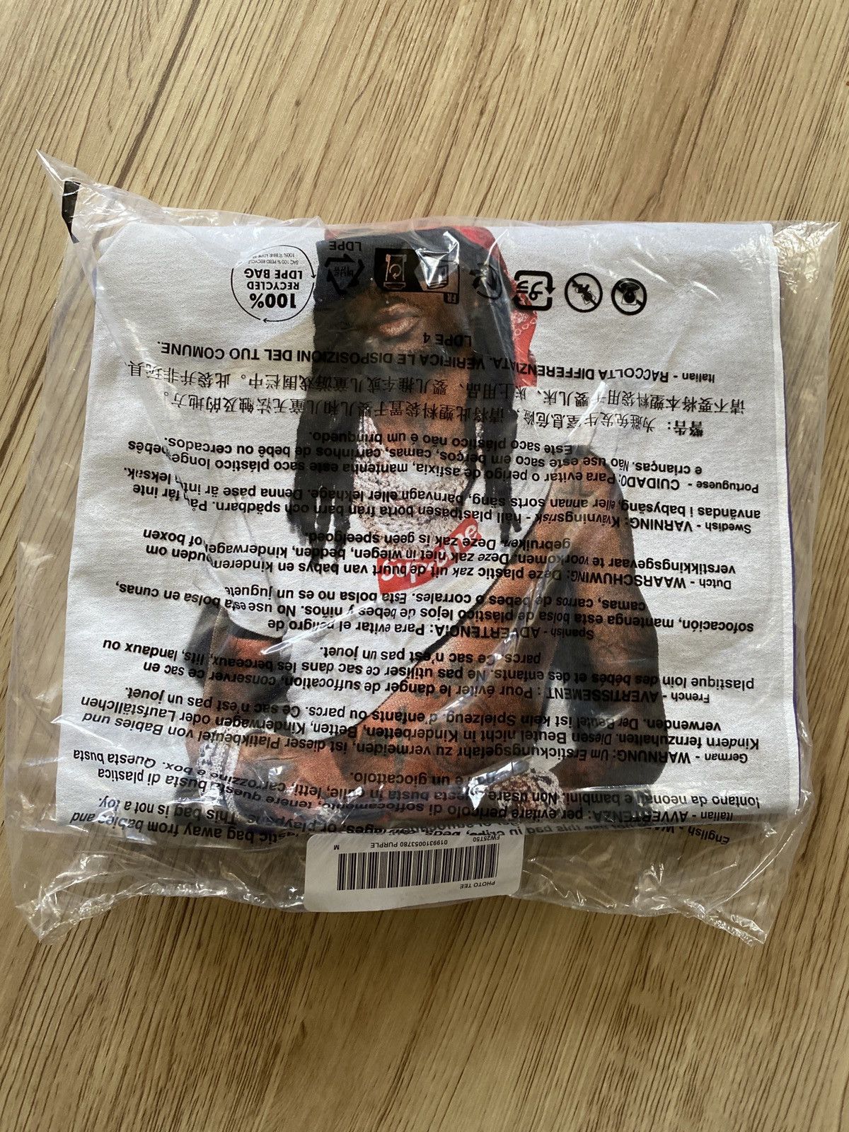Supreme Supreme x Playboi Carti Photo Tee Purple FW25 Large Size US M / EU 48-50 / 2 - 1 Thumbnail