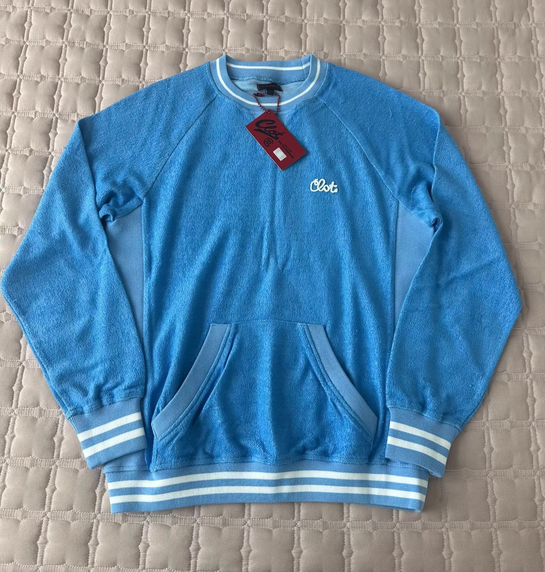 CLOT CLOT Edison Chen Blue Crew Neck Size US M / EU 48-50 / 2 - 1 Thumbnail