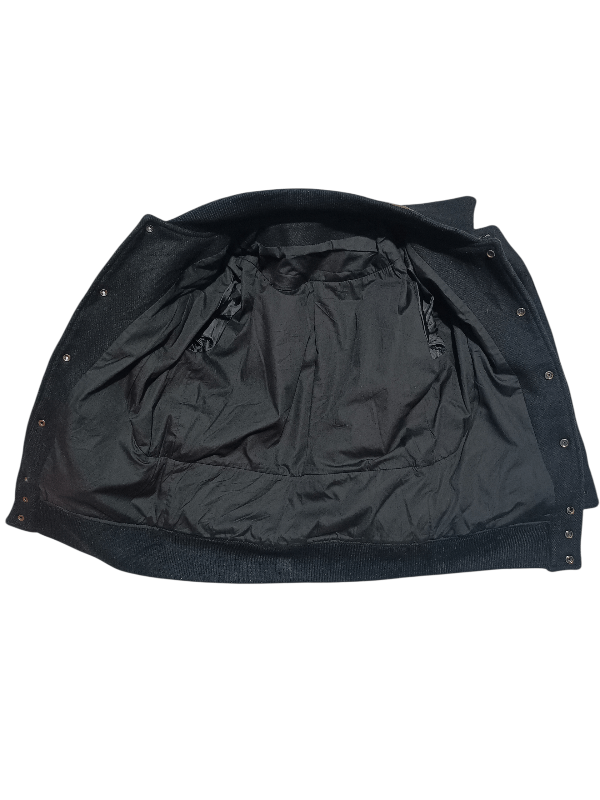 Japanese Brand Varsity Trucker Double Layer Wool Jacket Size US M / EU 48-50 / 2 - 13 Thumbnail