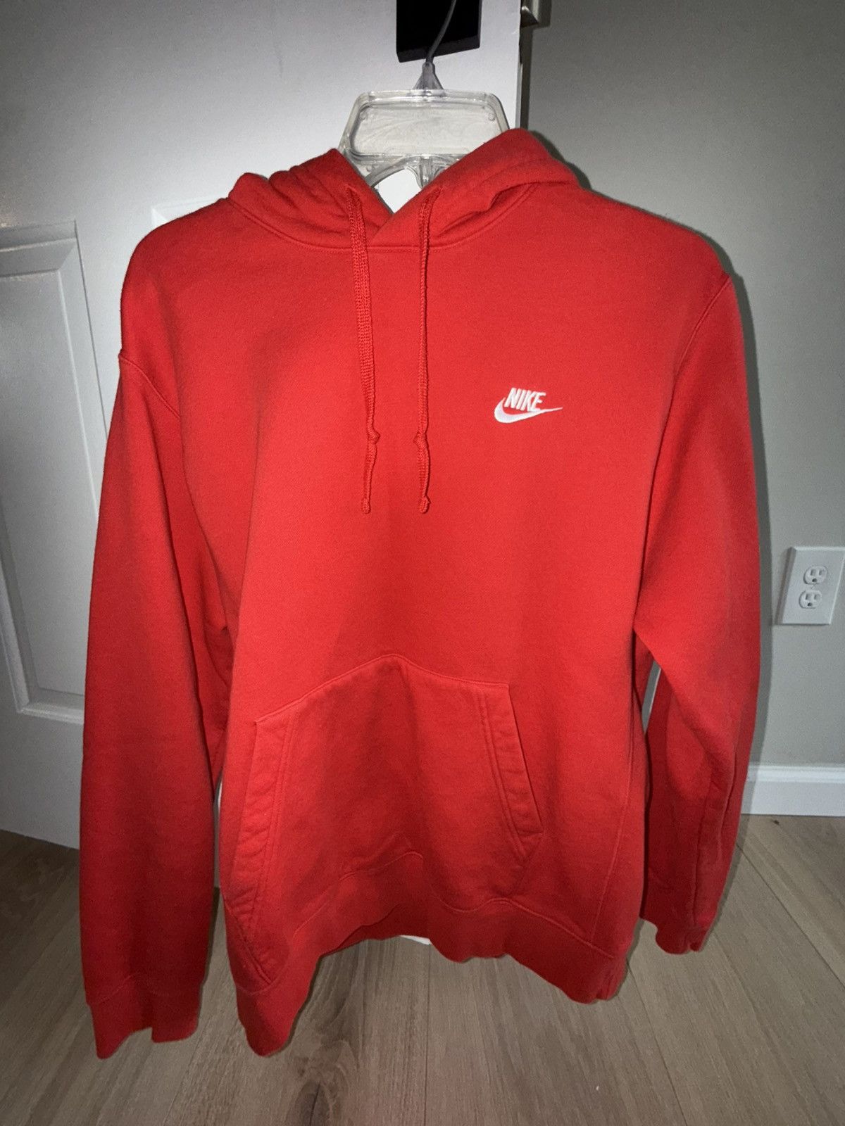 Nike Red Nike Hoodie Size US M / EU 48-50 / 2 - 1 Thumbnail