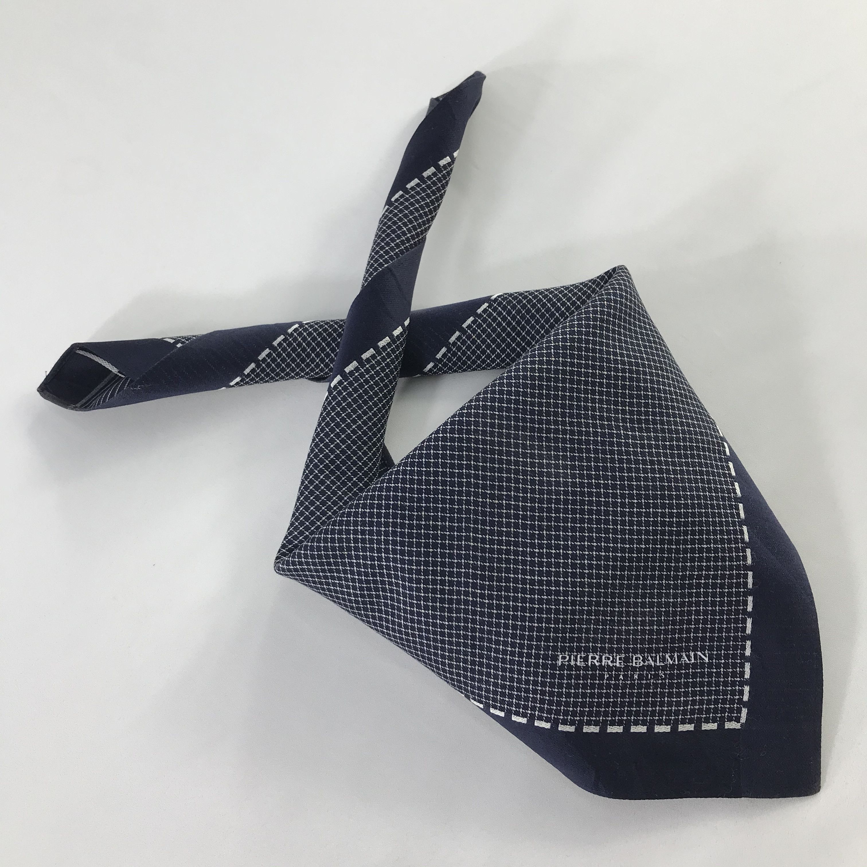Pierre Balmain × Vintage Pierre Balmain Bandana / Handkerchief / Neckerchief - S452 Size ONE SIZE - 3 Thumbnail