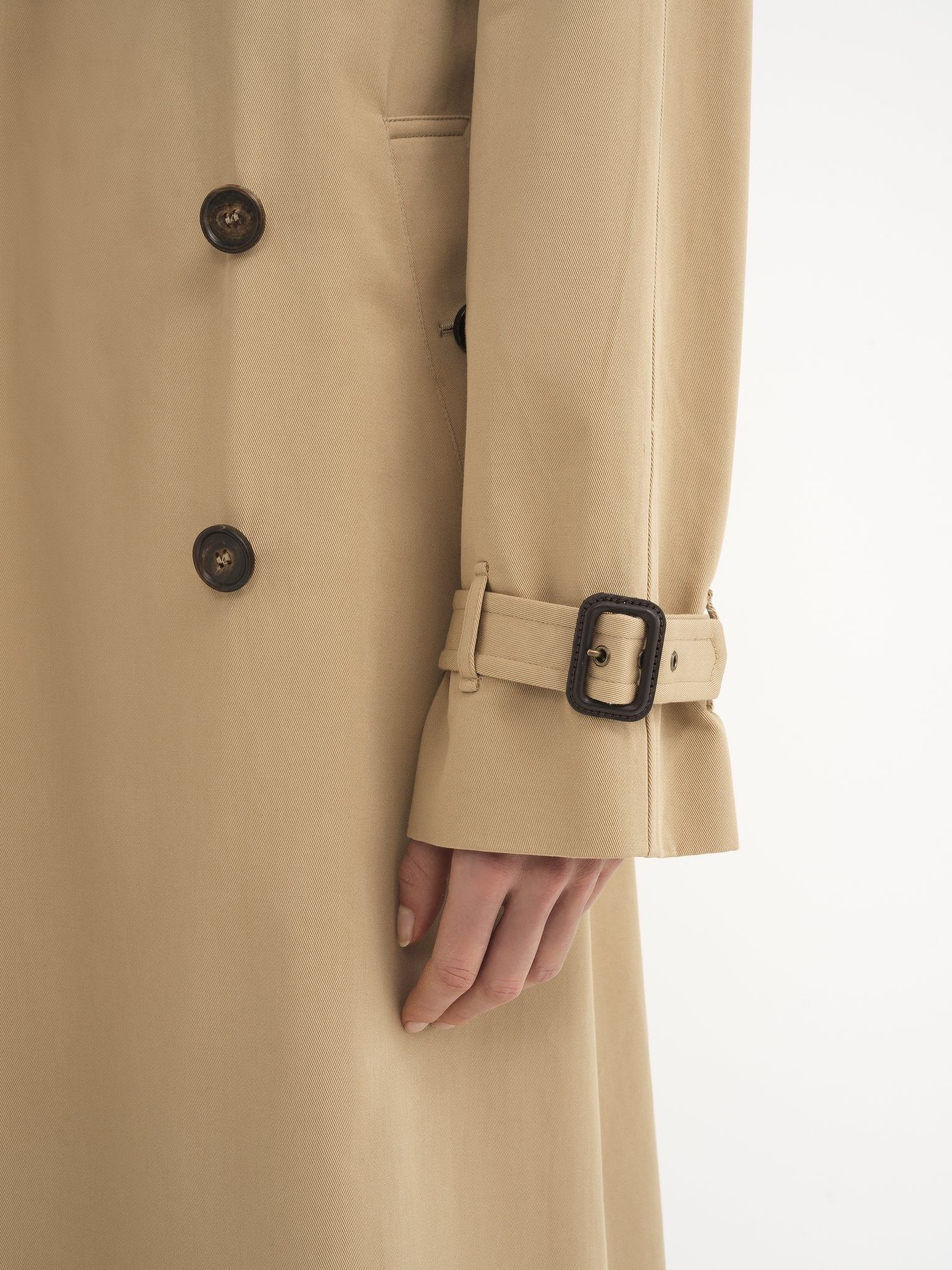 Chloe o1loc1c11125 Classic Trench Coat in Brown Size L / US 10 / IT 46 - 6 Thumbnail
