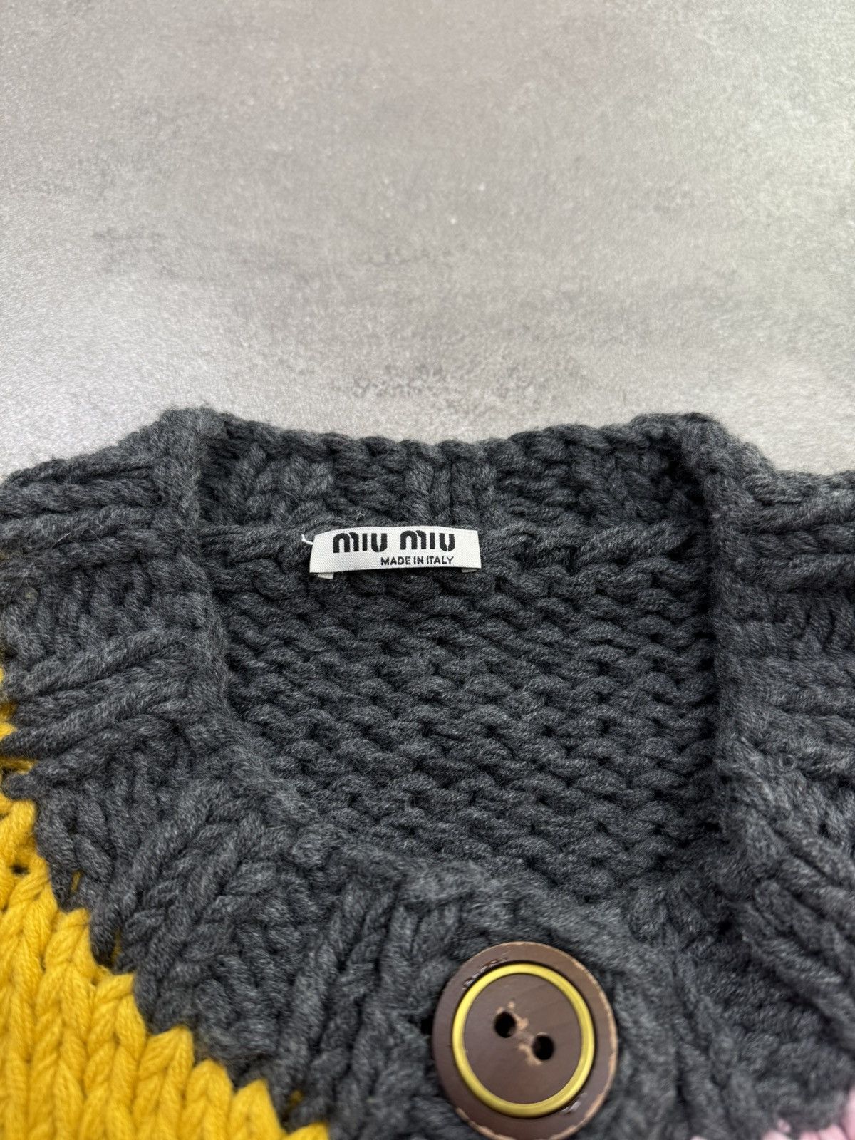 Miu Miu Miu Miu cardigan knitwear 2020s old money luxury Size L / US 10 / IT 46 - 7 Thumbnail