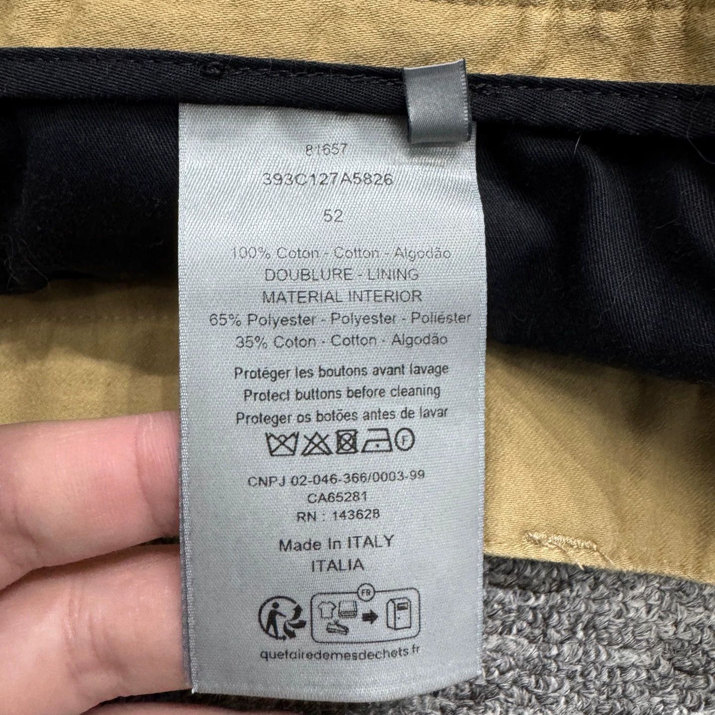 Dior Dior x Denim Tears Shorts Size 52 Size US 36 / EU 52 - 3 Thumbnail