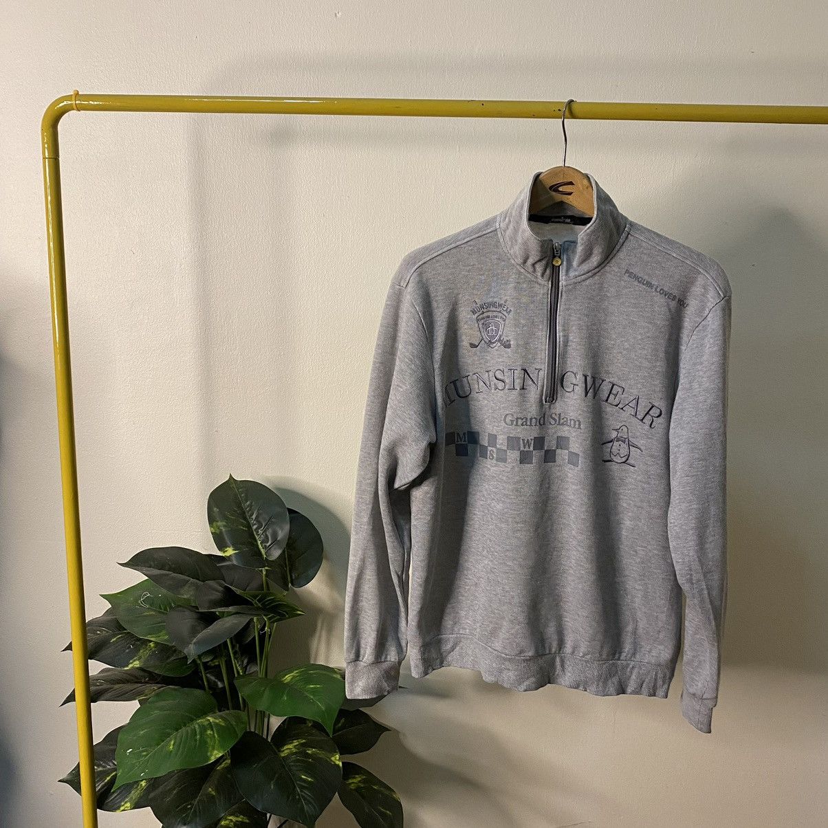 Grand Slam × Vintage Vintage Mungsingwear by Grandslam Half Zipper Sweatshirt Size US M / EU 48-50 / 2 - 1 Thumbnail