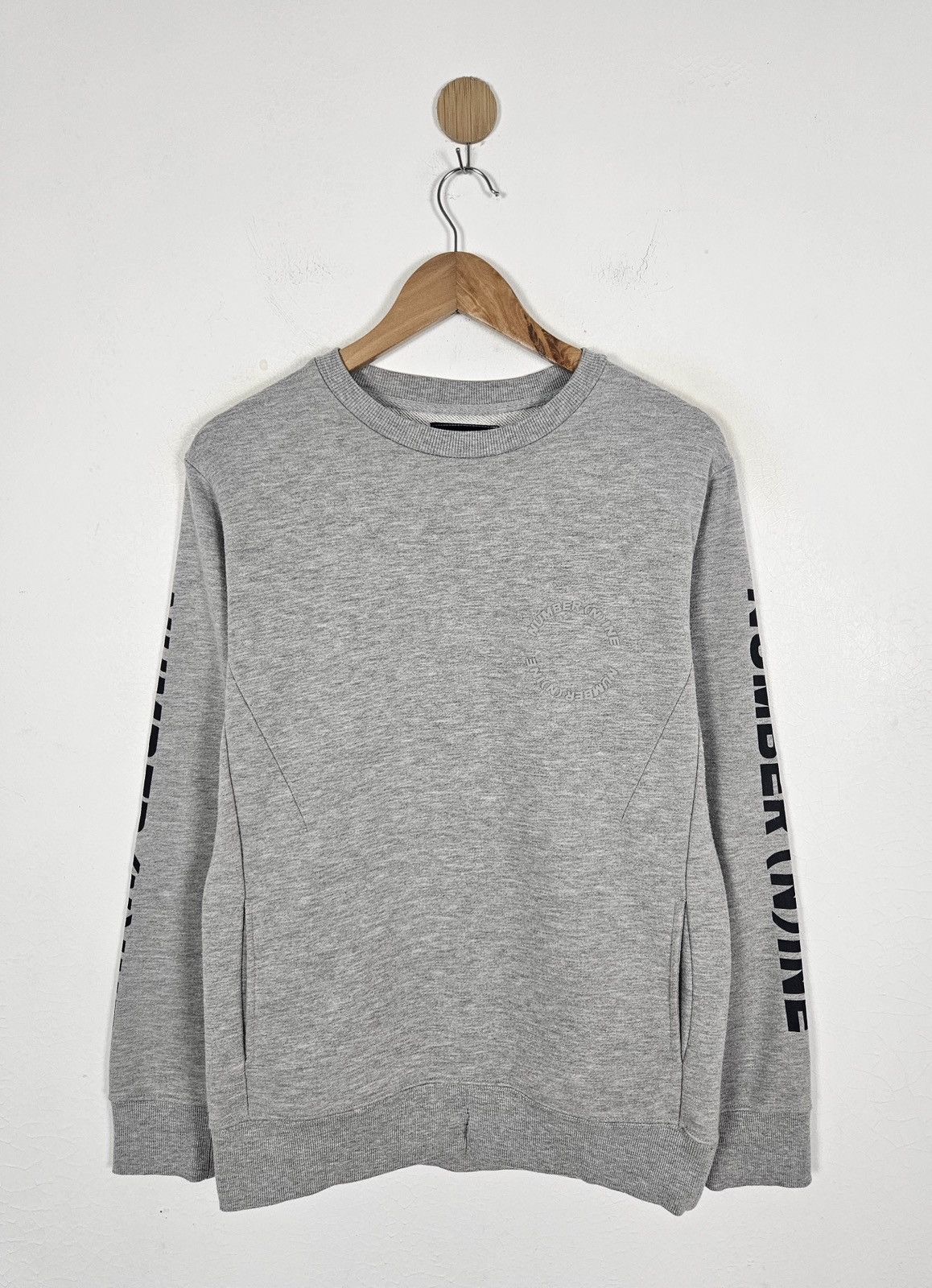 NANO universe Number Nine denim x Nano universe sweatshirt Size US L / EU 52-54 / 3 - 1 Thumbnail