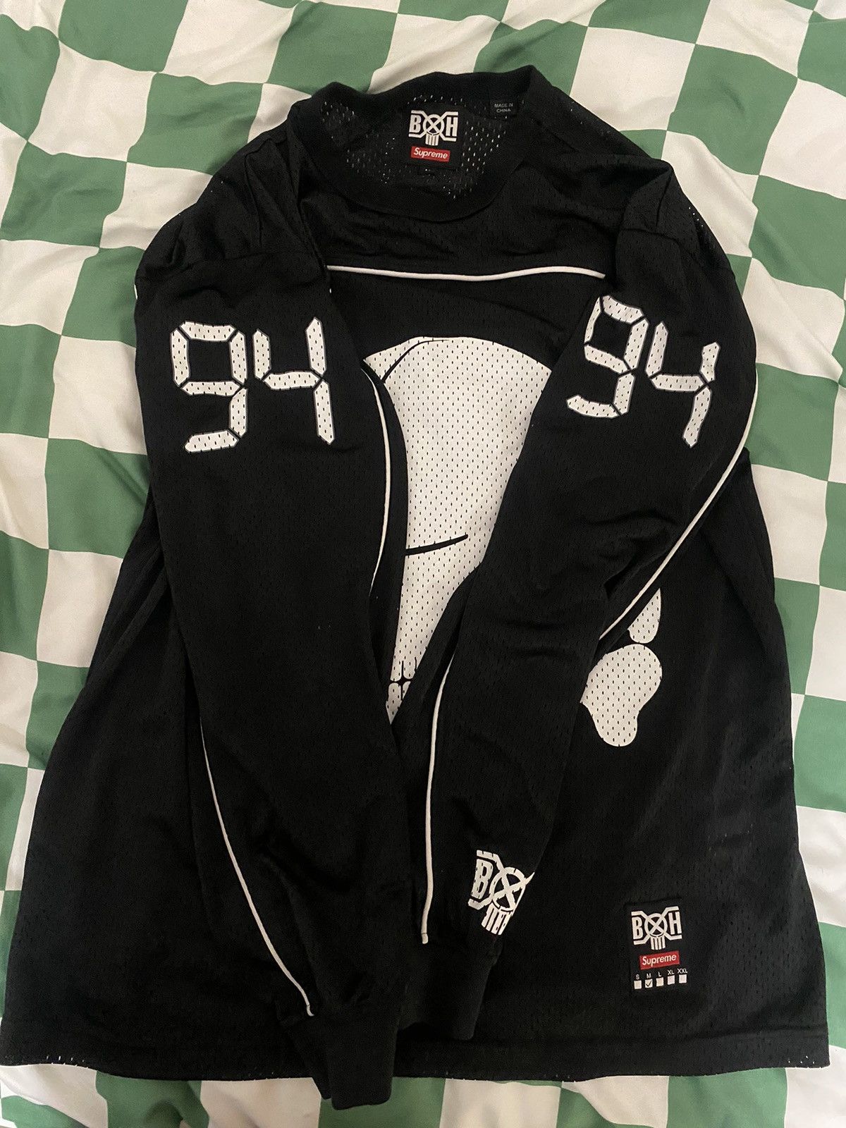 Supreme bounty hunter mesh moto jersey