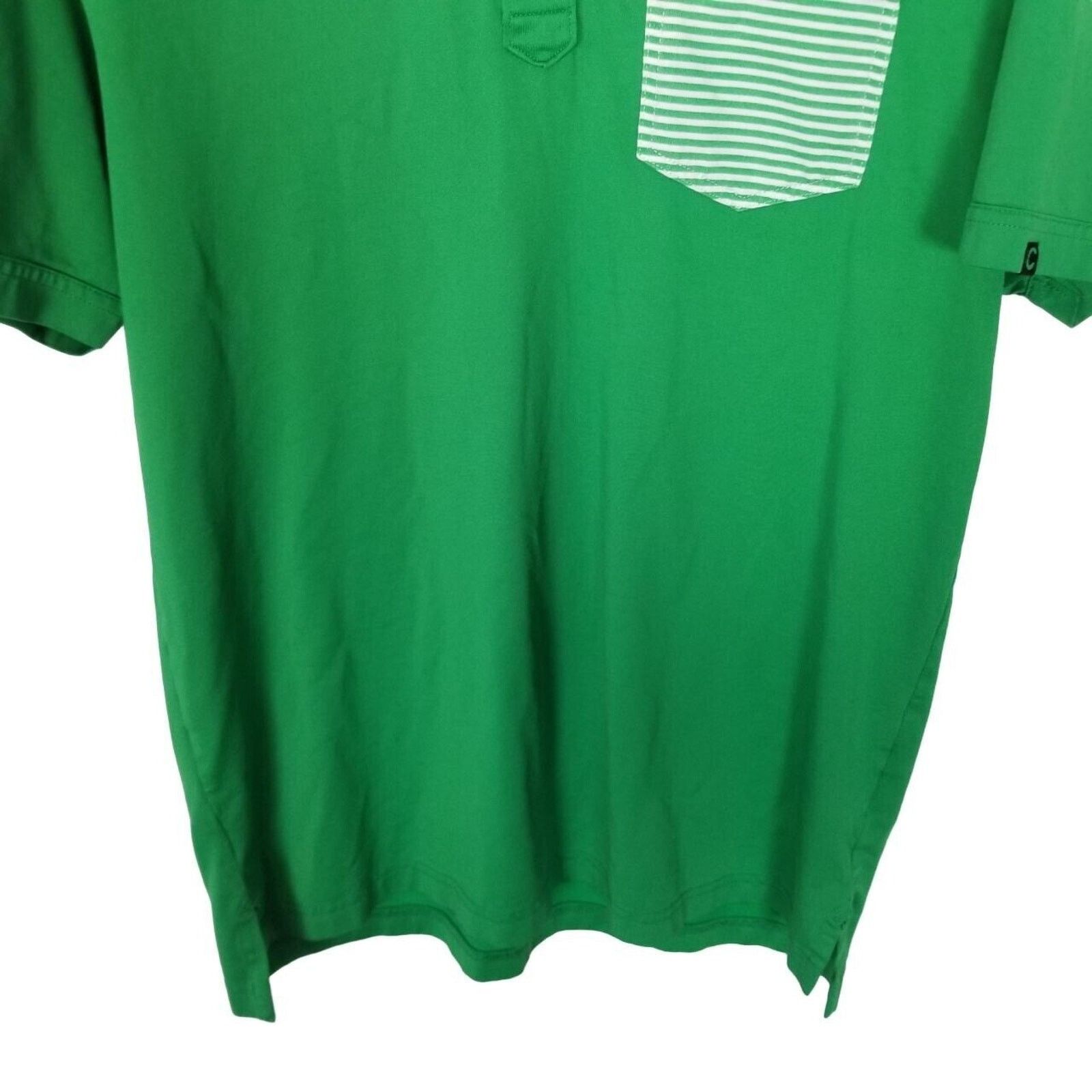 TravisMathew Travis Mathew Men Golf Polo Shirt Chive Kelly Green M Active Size US M / EU 48-50 / 2 - 3 Thumbnail