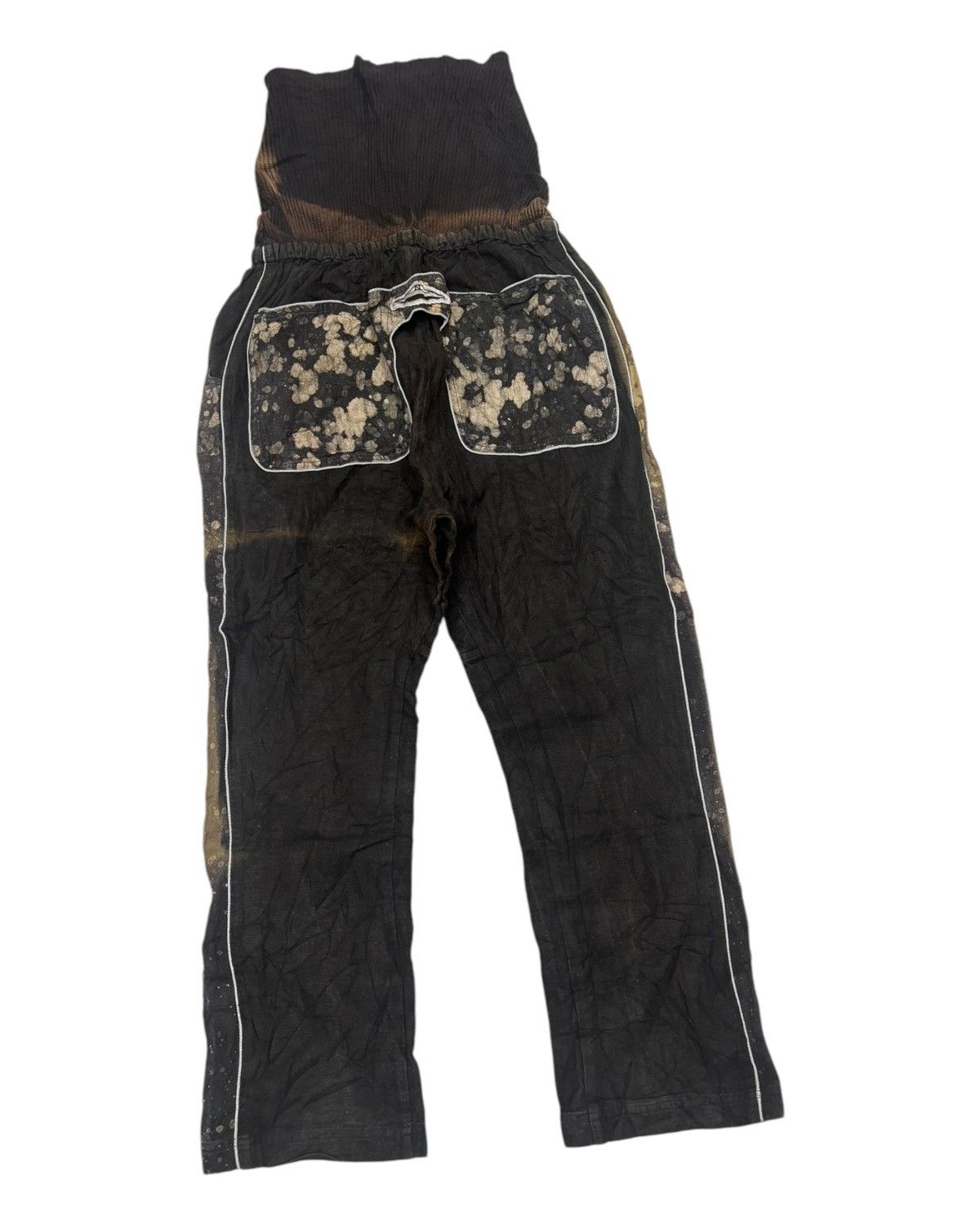 If Six Was Nine 🔥NIL JAPAN AVANT GARDE PLEATED DESIGNER BAGGY PANTS Size US 32 / EU 48 - 4 Thumbnail