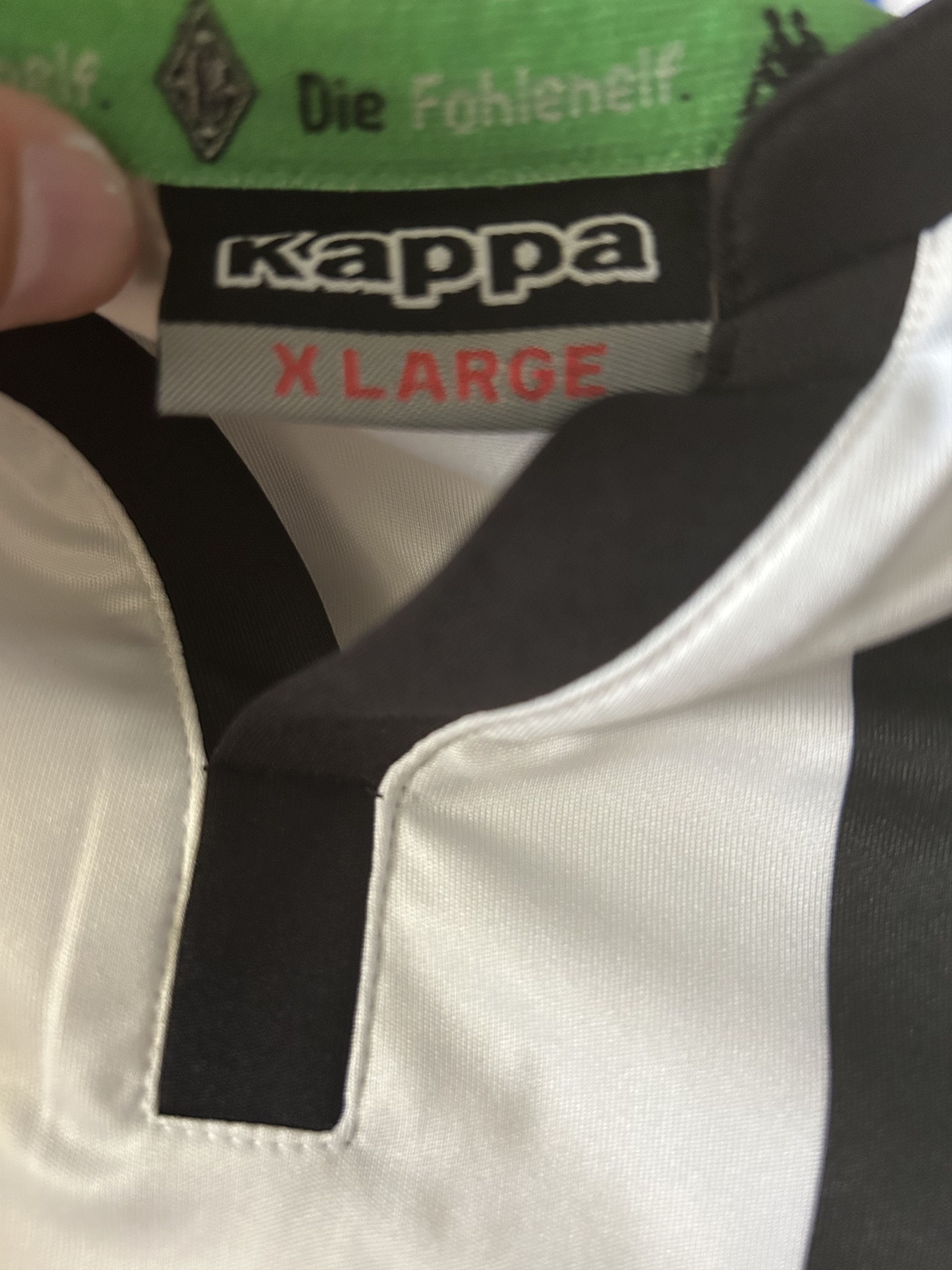 Kappa BORUSSIA MONCHENGLADBACH 2015 - 2016 - Kappa - XL - UNIQUE Size US XL / EU 56 / 4 - 6 Thumbnail