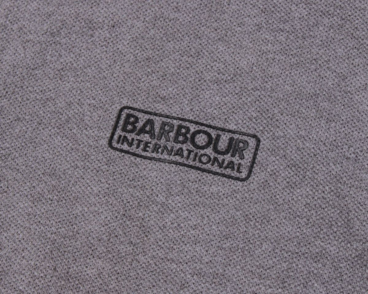 Barbour BARBOUR International Half 1/4 Zip Cotton Gray Pullover Size US S / EU 44-46 / 1 - 6 Thumbnail