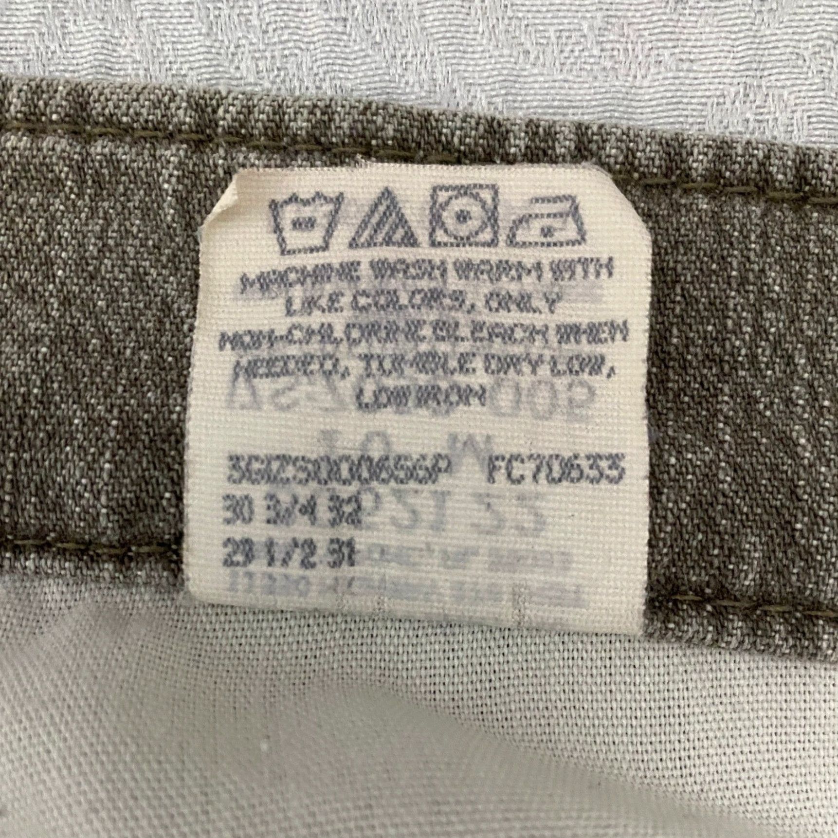 Lee VINTAGE Lee Jeans Straight Stretch Women's 10 Brown High Rise Size 32" / US 10 / IT 46 - 5 Thumbnail