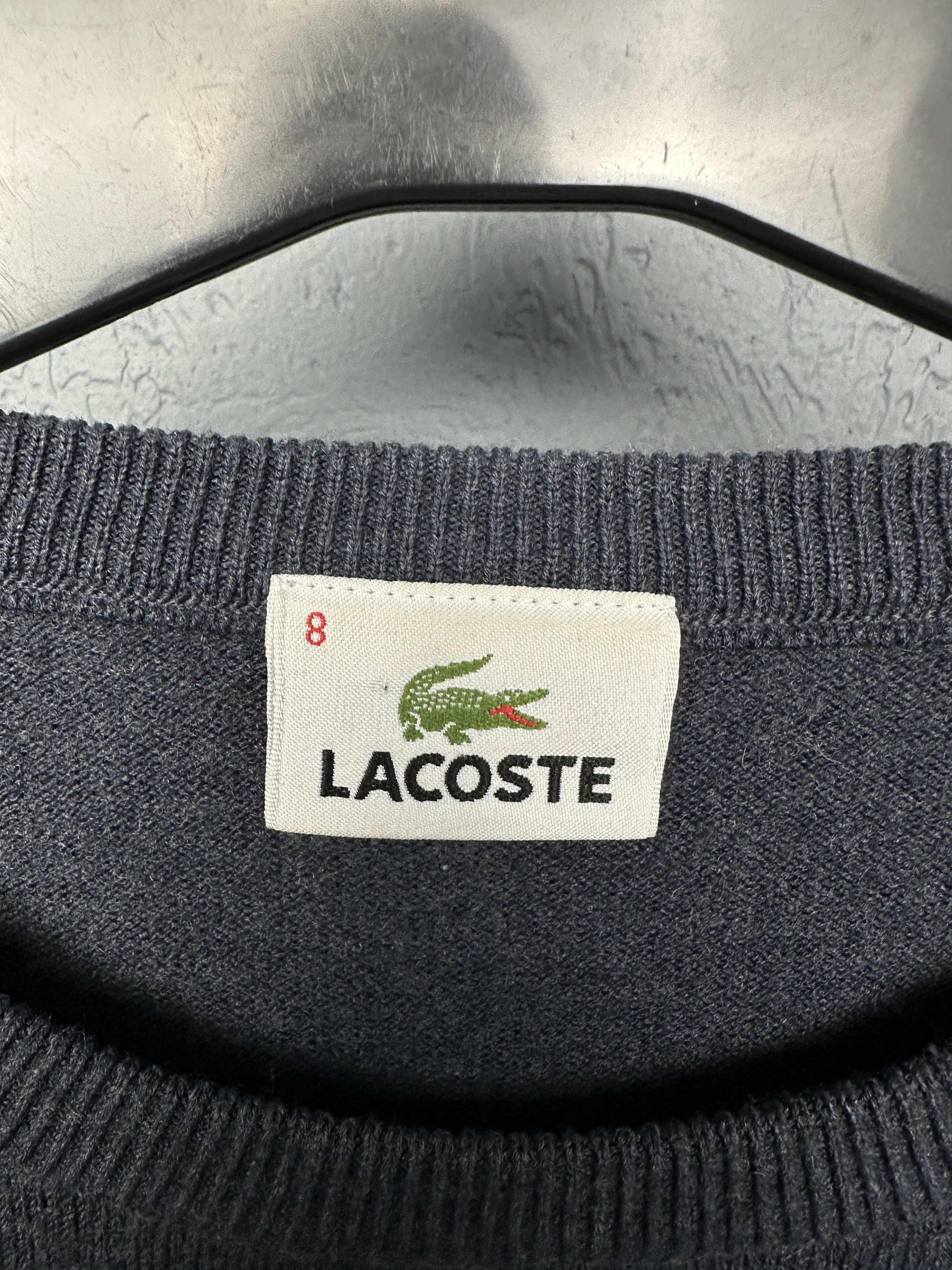 Lacoste Lacoste Mens Wool Acrylic Crew Neck Sweater Size US XXL / EU 58 / 5 - 4 Thumbnail