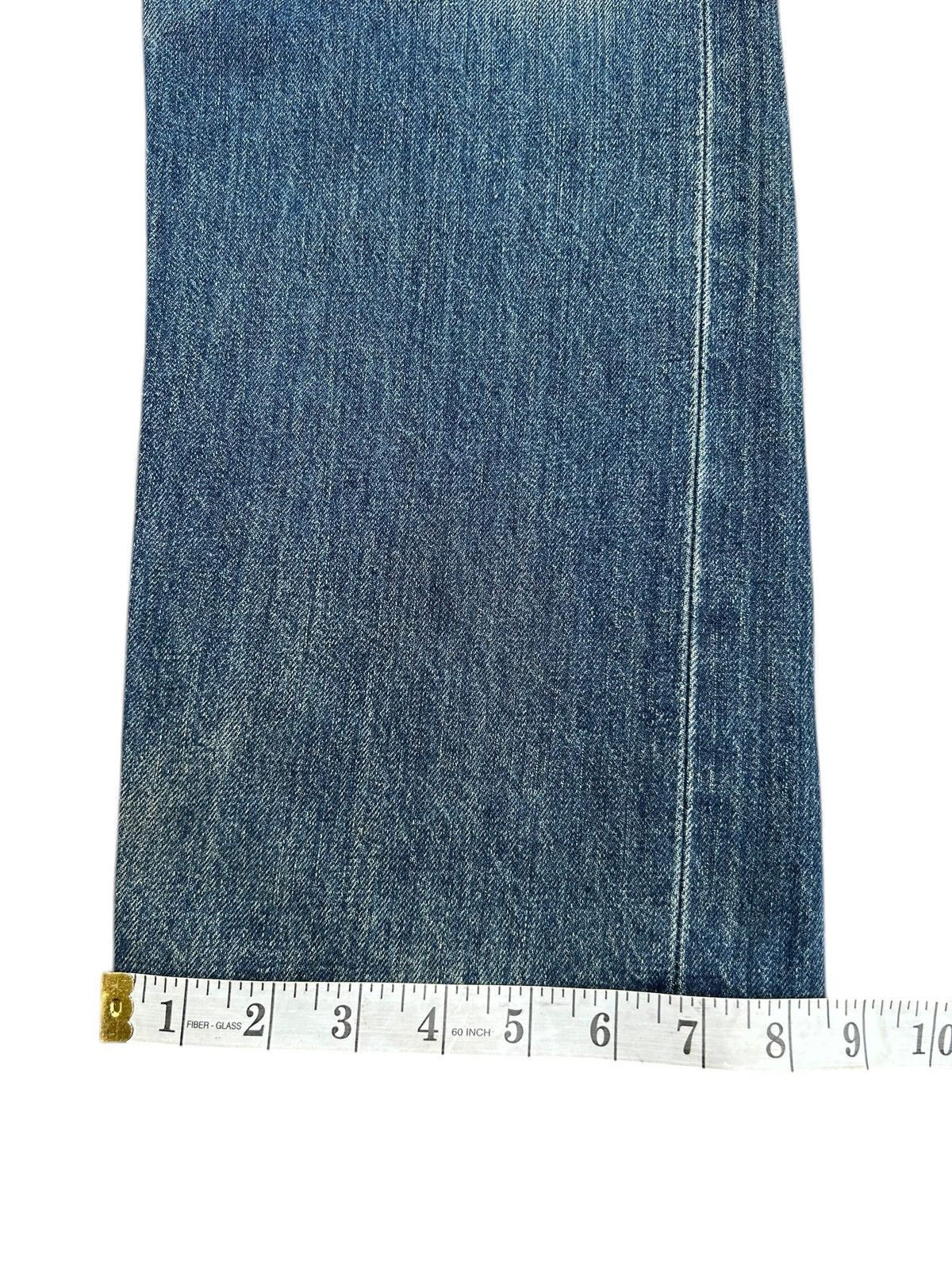Kapital Vintage Wrangler Blue Bell Selvedge Distressed Denim Jeans Size US 29 - 22 Thumbnail