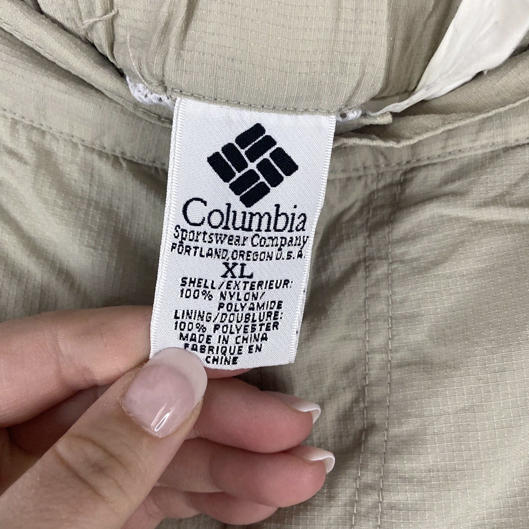 Vintage Columbia Cargo Pants Beige XL Men 31in Inseam Regular Mens Size US 36 / EU 52 - 6 Thumbnail
