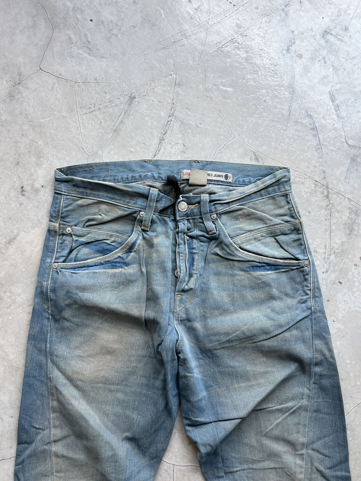 Levi's Levis Engineered Jeans Buckle Back Tag W30 Actual 30x32.5 Size US 30 / EU 46 - 2 Thumbnail
