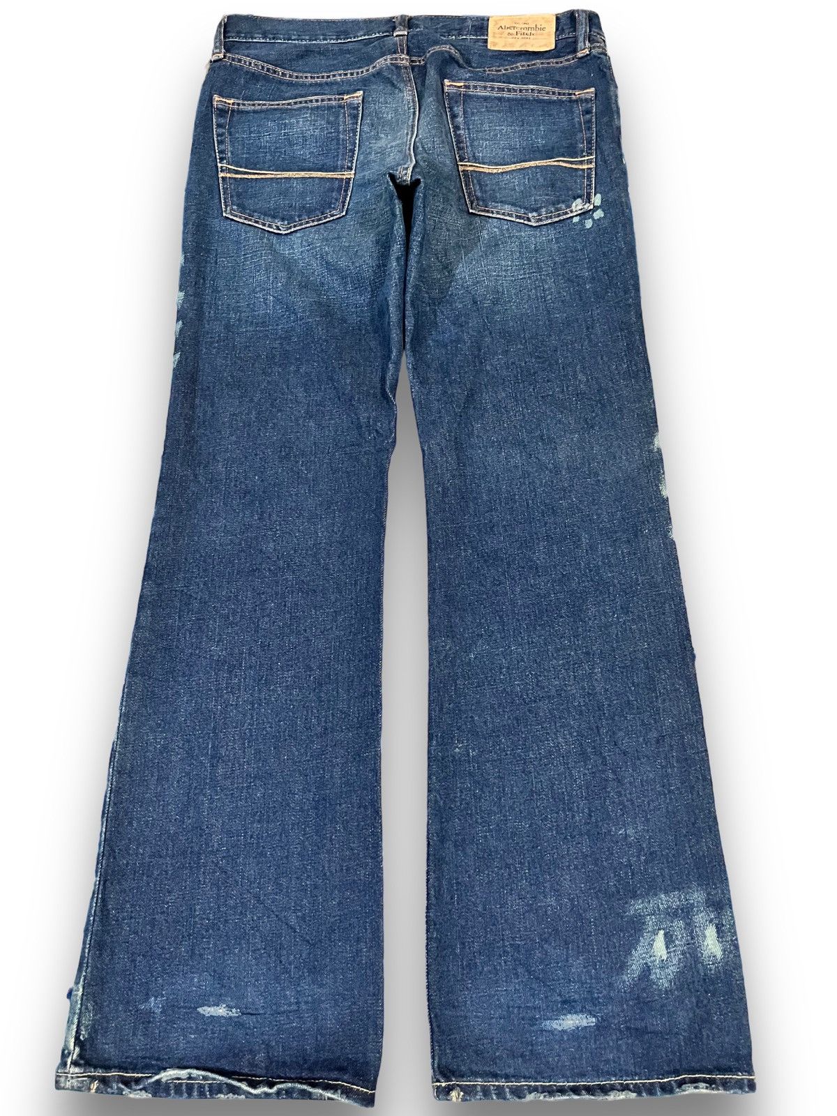Abercrombie & Fitch Vintage Abercrombie&Fitch Baxter Low Rise Bootcut Denim Size US 33 - 7 Thumbnail