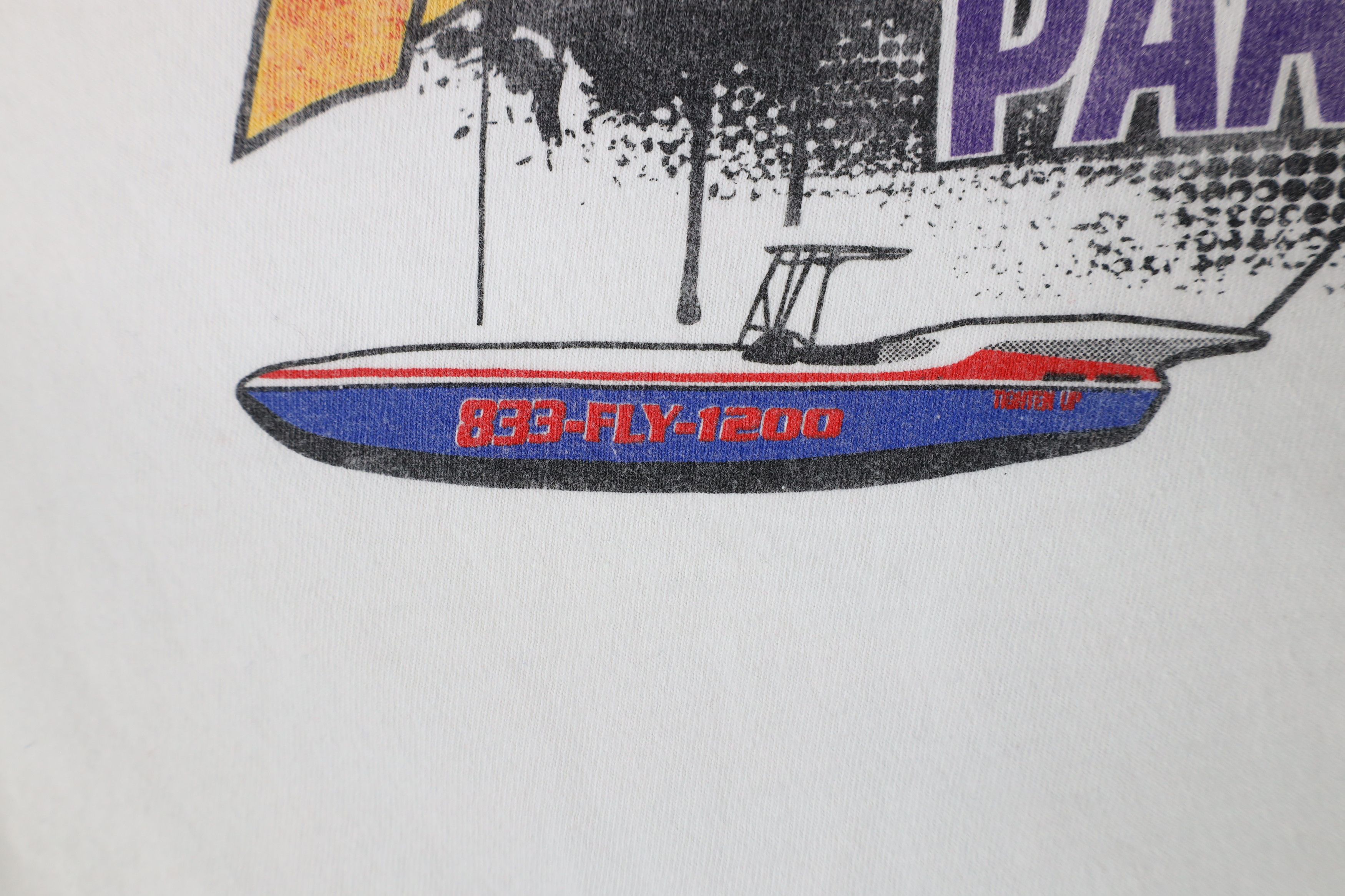Vintage Vintage Streetwear Spell Parasailing Short Sleeve T-Shirt Size US XL / EU 56 / 4 - 7 Thumbnail