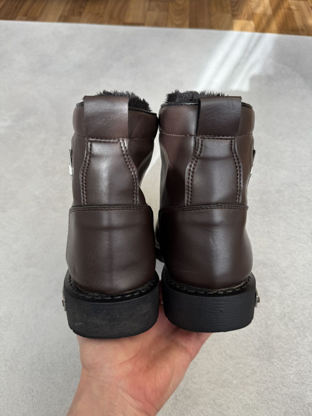 Harley Davidson Vintage Harley Davidson Brown Leather Insulated Boots US10 Size US 10 / EU 43 - 4 Thumbnail