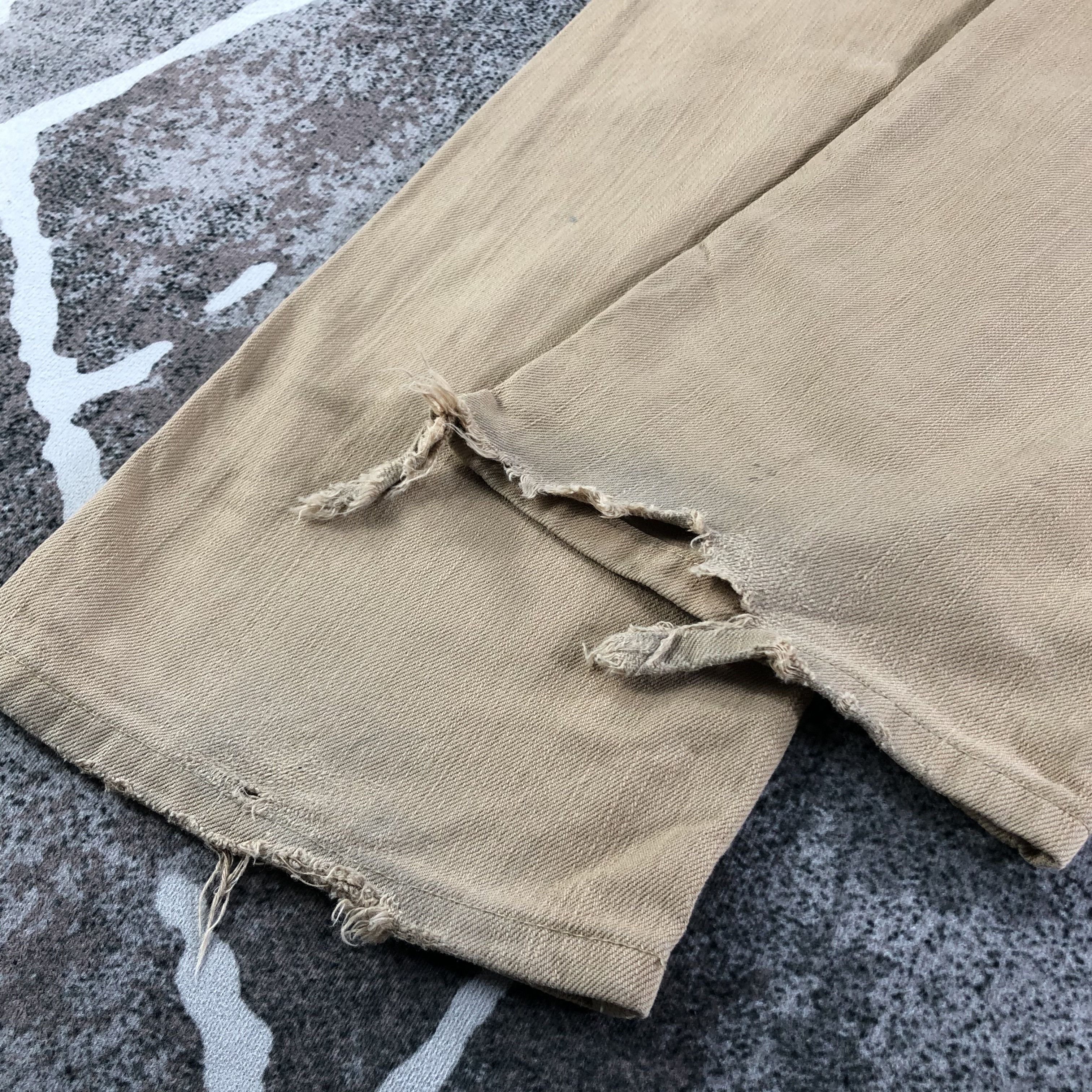 Japanese Brand Japanese Genoese Jeans Faded Denim KJ2681 Size US 32 / EU 48 - 6 Thumbnail