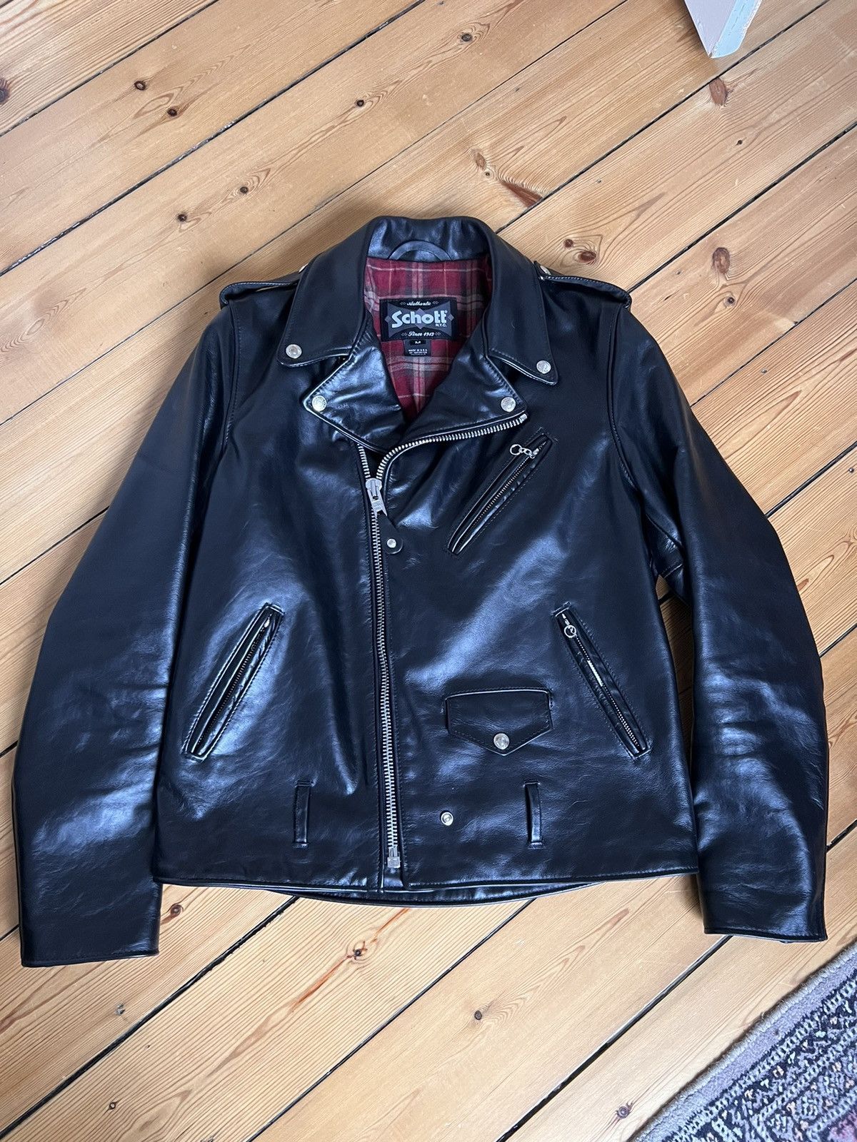 Schott ‼️🔥626 Perfecto Motorcycle Jacket🔥👍 Size US M / EU 48-50 / 2 - 1 Thumbnail