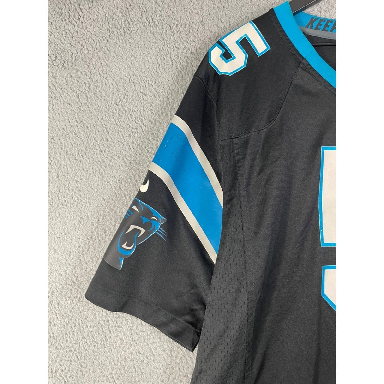 Nike Nike Carolina Panthers Bridgewater #5 NFL Jersey XL Size US XL / EU 56 / 4 - 12 Thumbnail