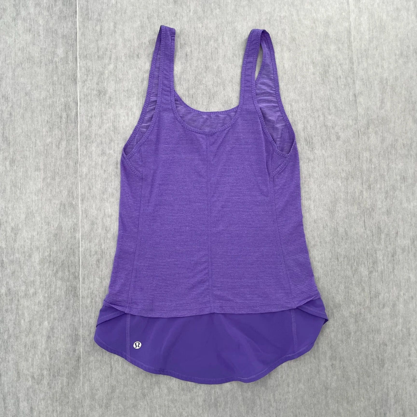Lululemon VINTAGE Lululemon Tank Shirt Womens 2 Purple Sleeveless Pullover Athletic Ladies Yoga Gym Running Shorts Size XS / US 0-2 / IT 36-38 - 2 Thumbnail