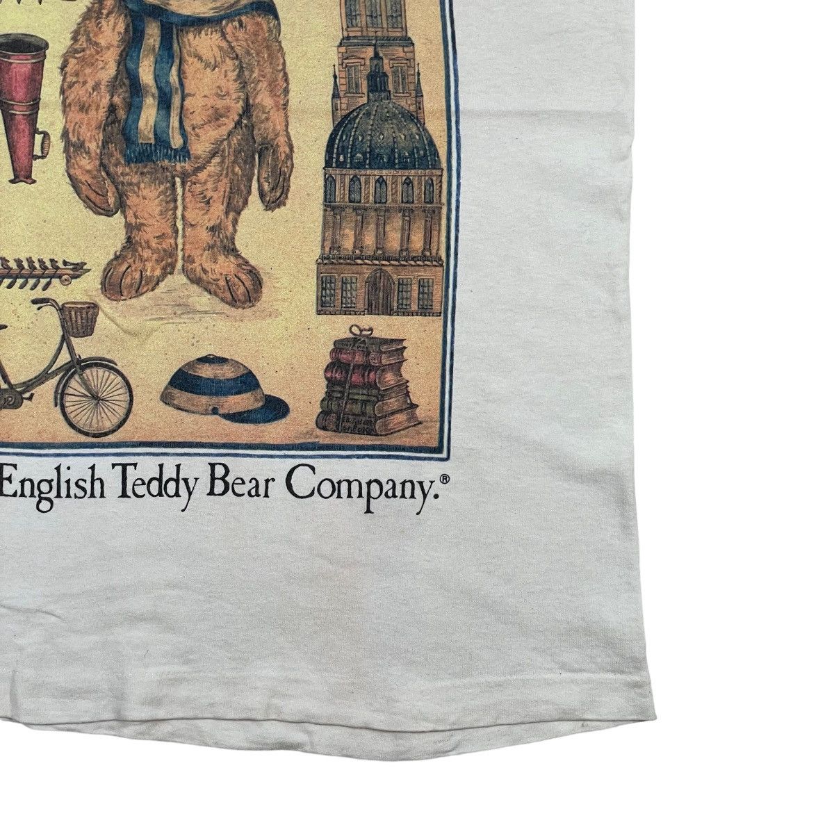 Oxxford Clothes 🔥LAST PRICE🔥 VTG Oxford The English Teddy Bear Company Tee Size US S / EU 44-46 / 1 - 4 Thumbnail