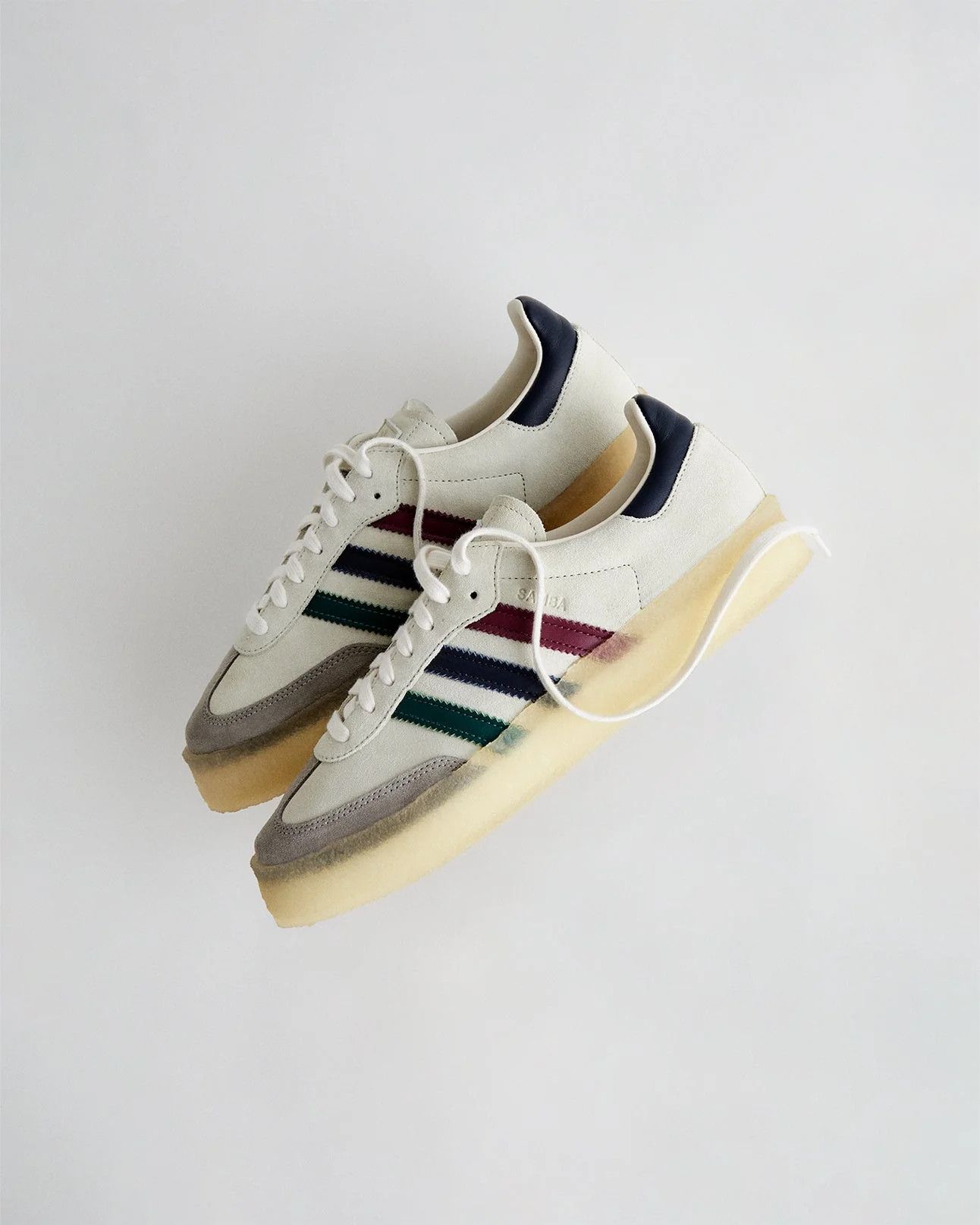 Adidas × Clarks × Kith 8th Street Samba 'Kithmas Collection - White/Multi' Size US 11.5 / EU 44-45 - 15 Thumbnail
