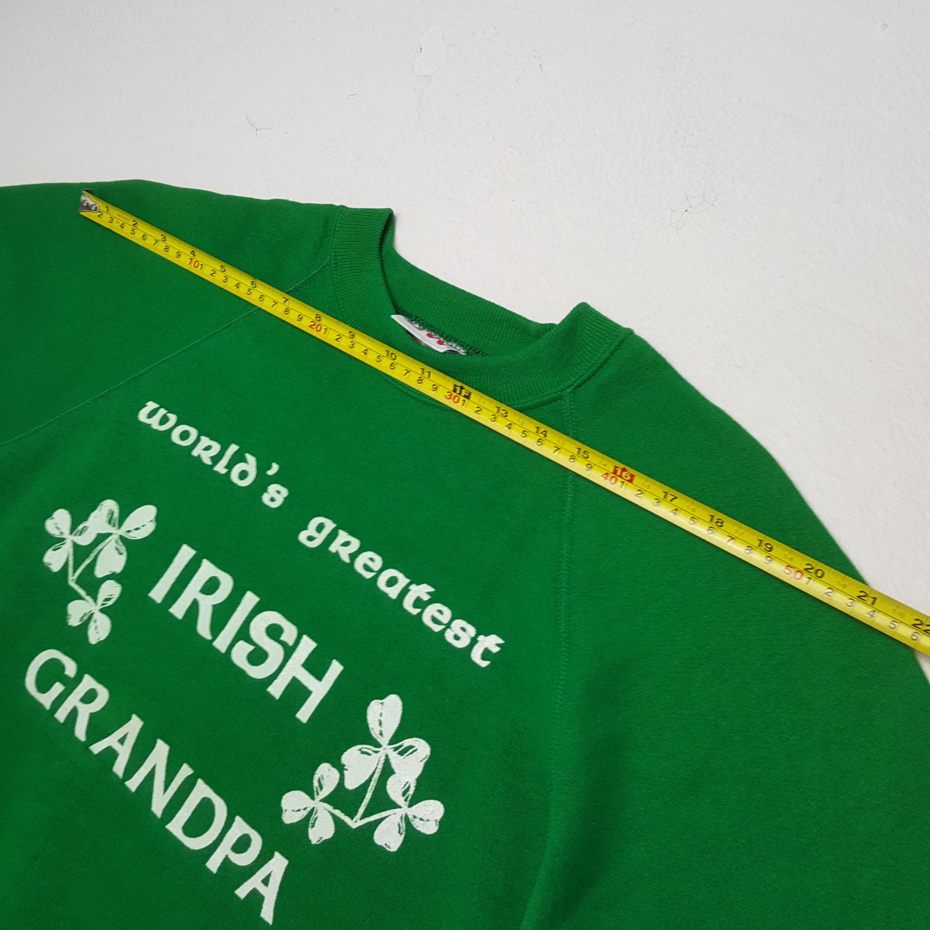 Vintage IRISH GRANDPA Vintage Sweatshirt Size US M / EU 48-50 / 2 - 4 Thumbnail