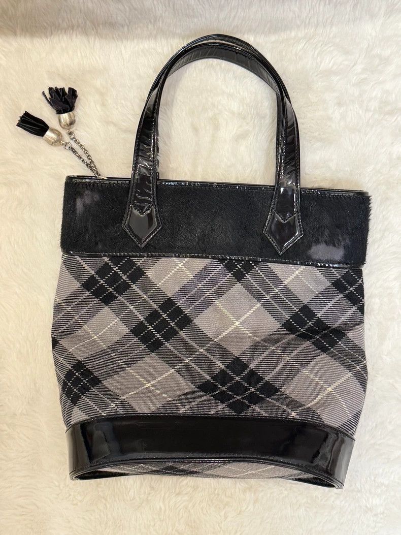 Vivienne Westwood vivienne westwood size os 2000s macaiche checkered cylinder Size ONE SIZE - 3 Thumbnail