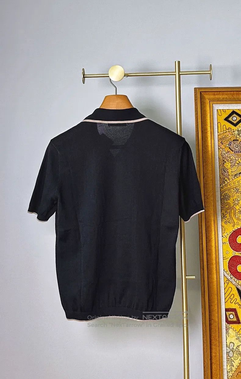 Brunello Cucinelli Brunello Cucinelli Men's short-sleeve knit cardigan Size US M / EU 48-50 / 2 - 6 Thumbnail