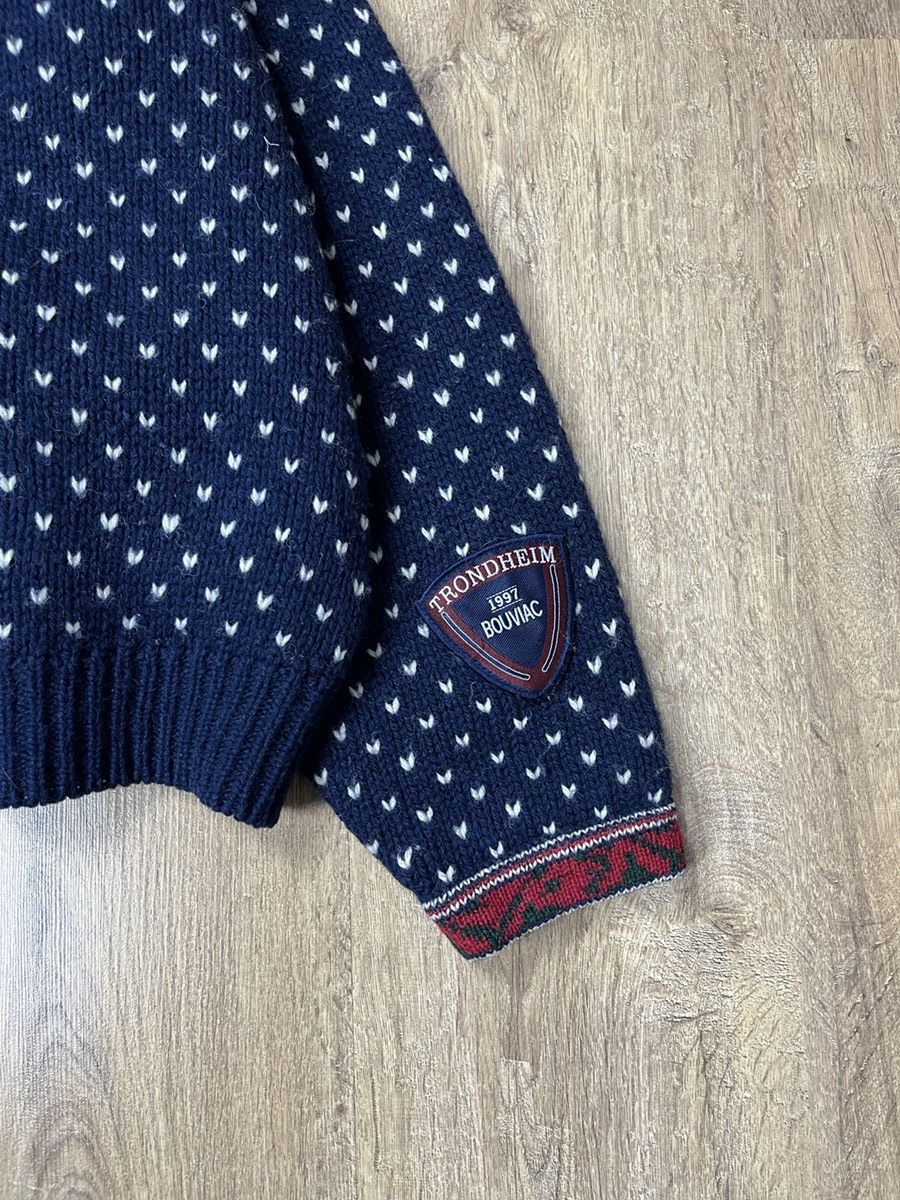 Vintage ➕ dales of Norway style trondheim 90s wool sweater rare Size US M / EU 48-50 / 2 - 5 Thumbnail