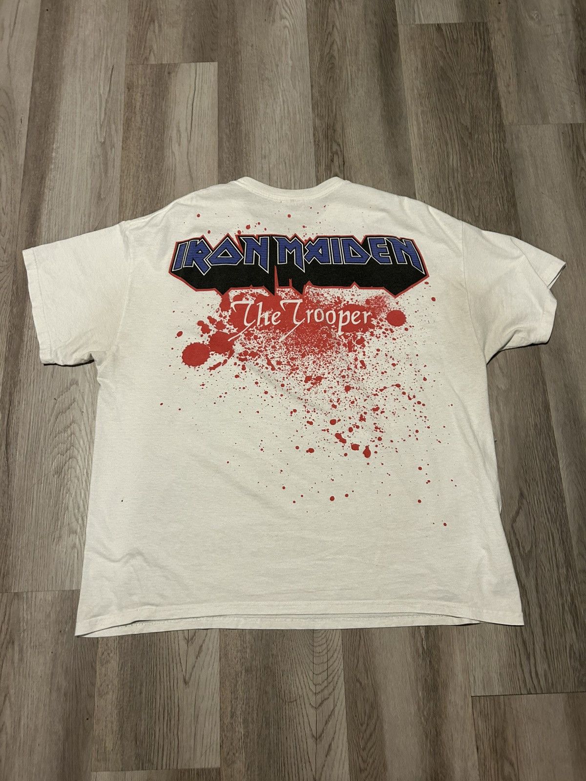 Vintage VINTAGE IRON MAIDEN THE TROOPER TEE SIZE XXL Size US XXL / EU 58 / 5 - 3 Thumbnail