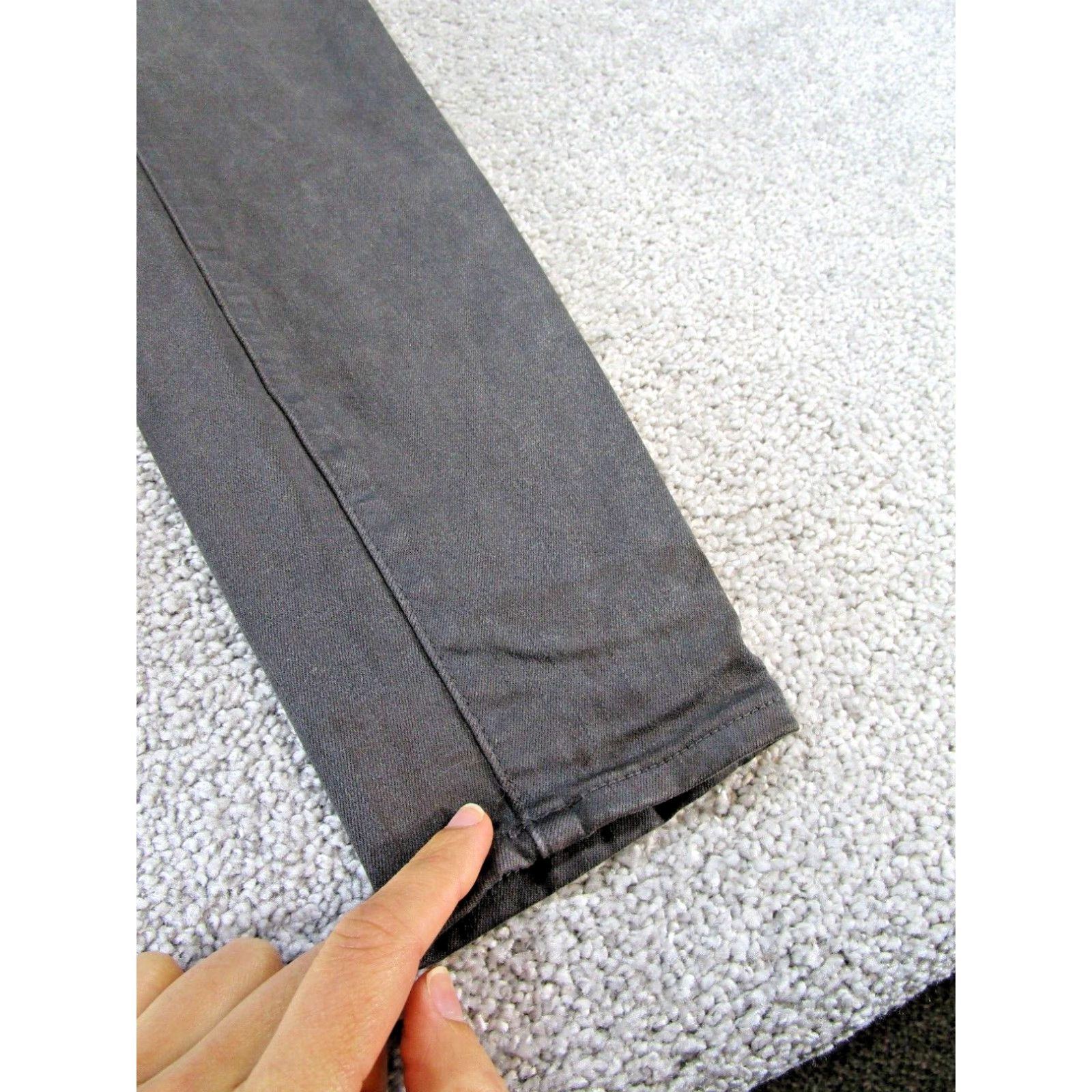 L'AGENCE L'Agence Womens 27 Gray Denim Skinny Jeans Size 27" / US 4 / IT 40 - 2 Thumbnail