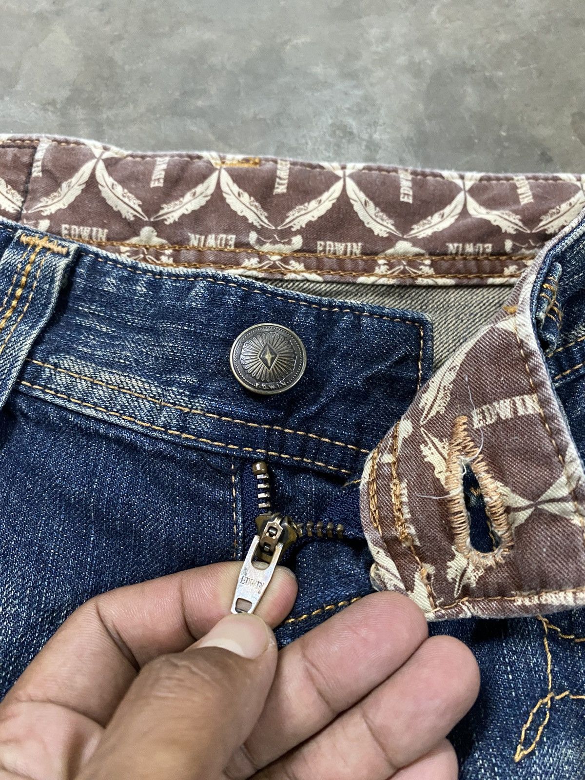 Edwin Flare Jeans Edwin Japan 431XVS Boot Cut @284 Size US 31 - 13 Thumbnail