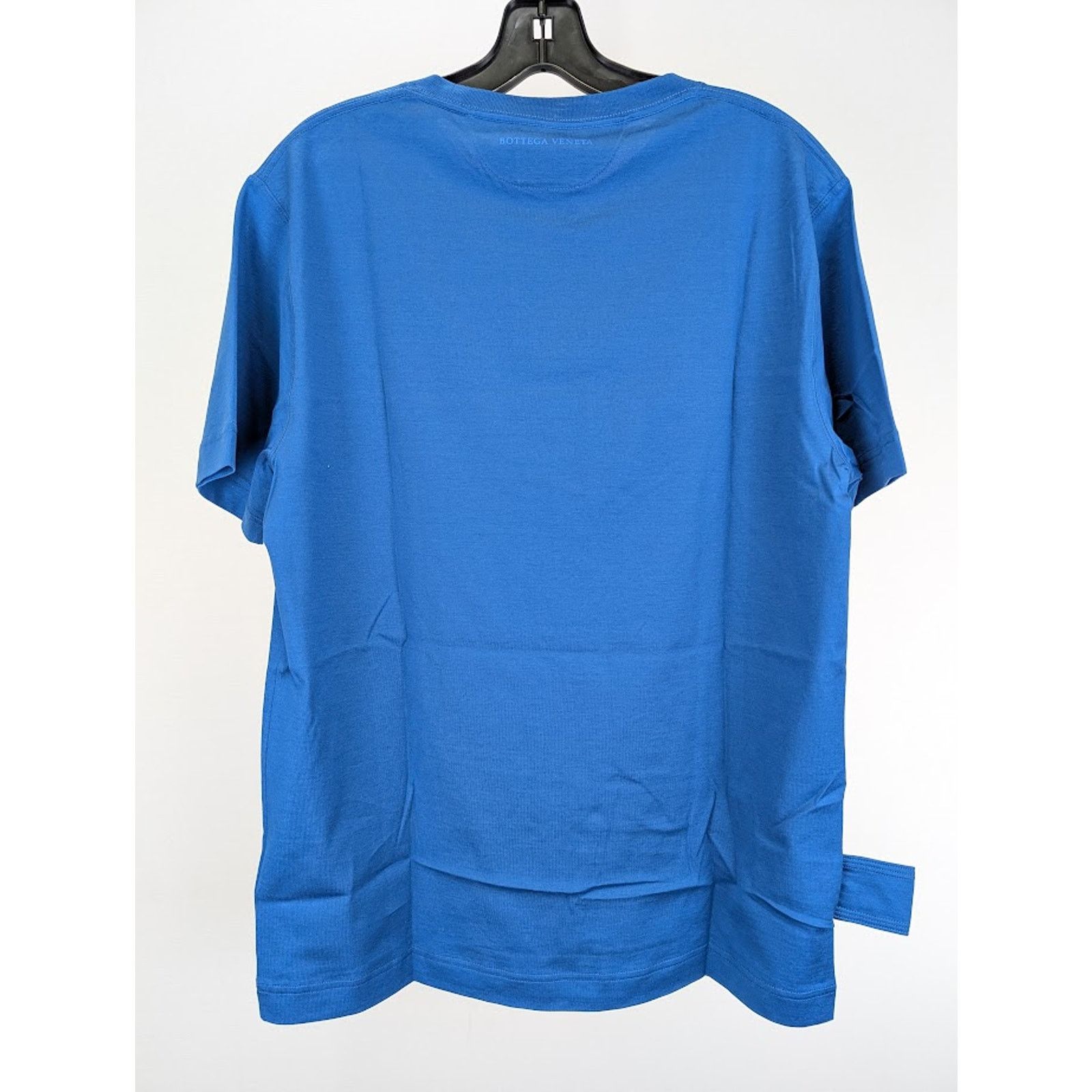 Bottega Veneta o1rshd1 Basic Jersey T-Shirt in Primary Blue Size US M / EU 48-50 / 2 - 13 Thumbnail