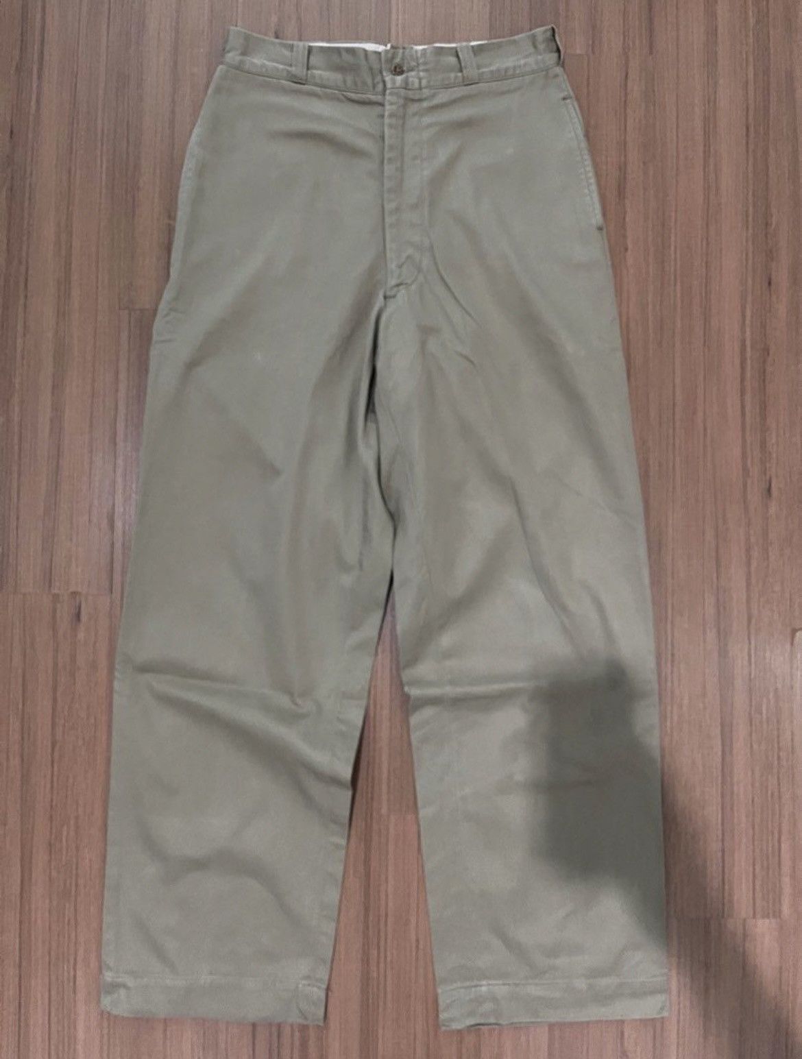 Other VINTAGE 60s US ARMY KHAKIS ISSUED Size US 30 / EU 46 - 1 Thumbnail