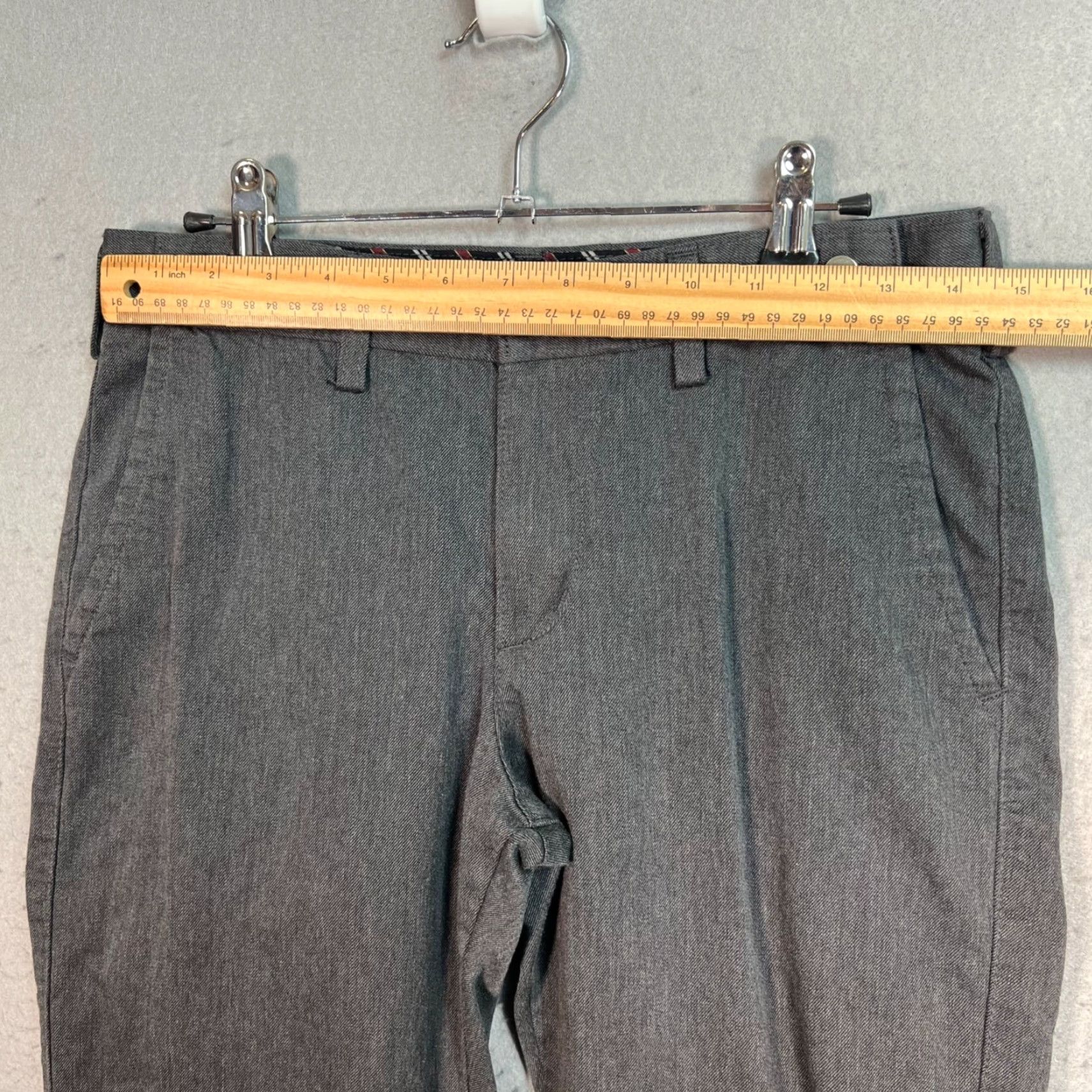 Edwin Edwin Men's Chino Pants Size 29 Gray Straight Leg Cotton Trousers Size US 29 - 5 Thumbnail