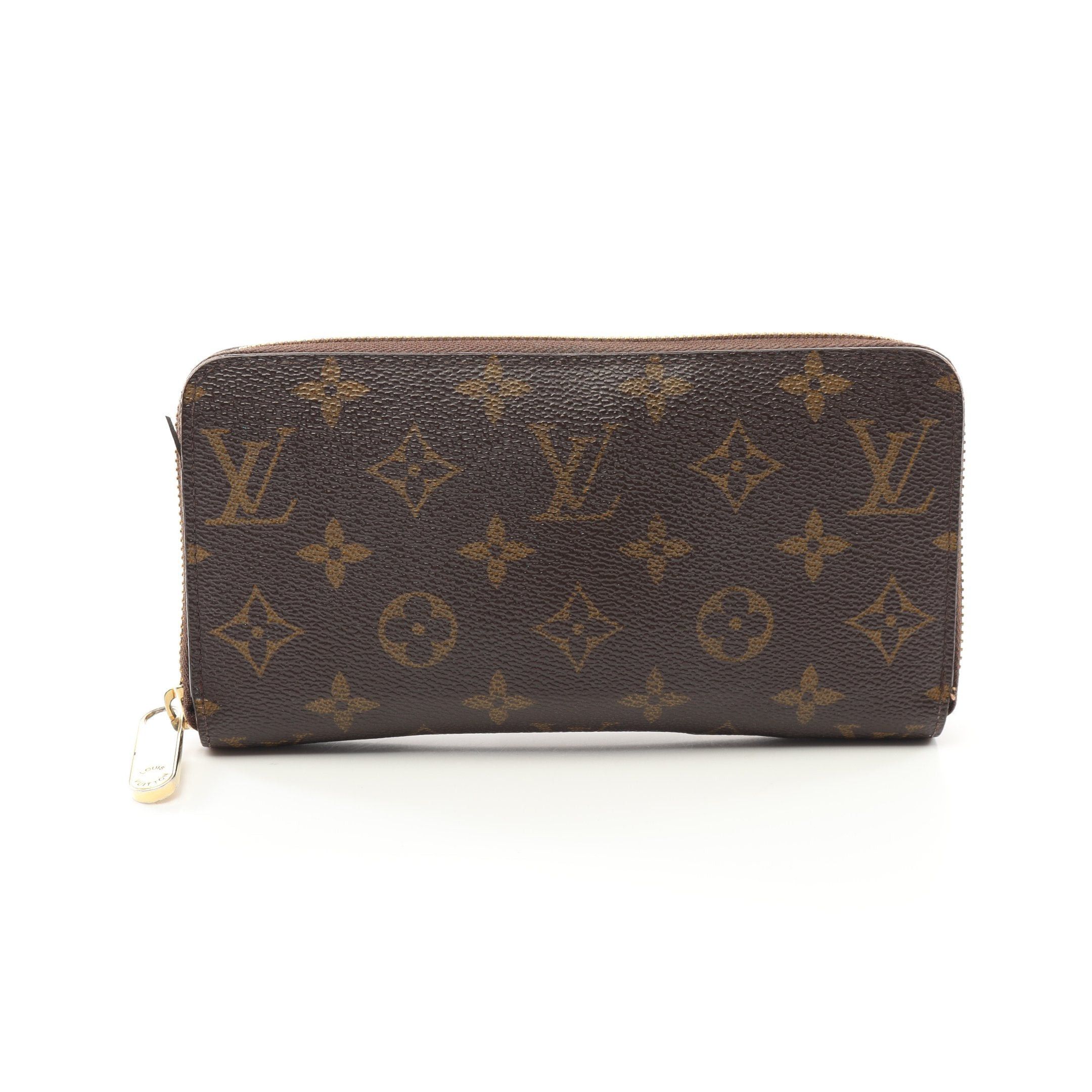 Louis Vuitton Louis Vuitton Zippy Wallet Monogram Round Zipper Long Brown Size ONE SIZE - 1 Thumbnail