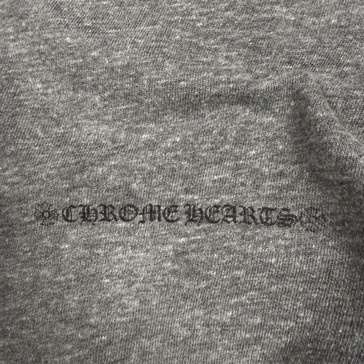 Chrome Hearts Chrome Hearts T-Bar F*** You Zip-Up Hoodie Heather Grey Size US S / EU 44-46 / 1 - 3 Thumbnail