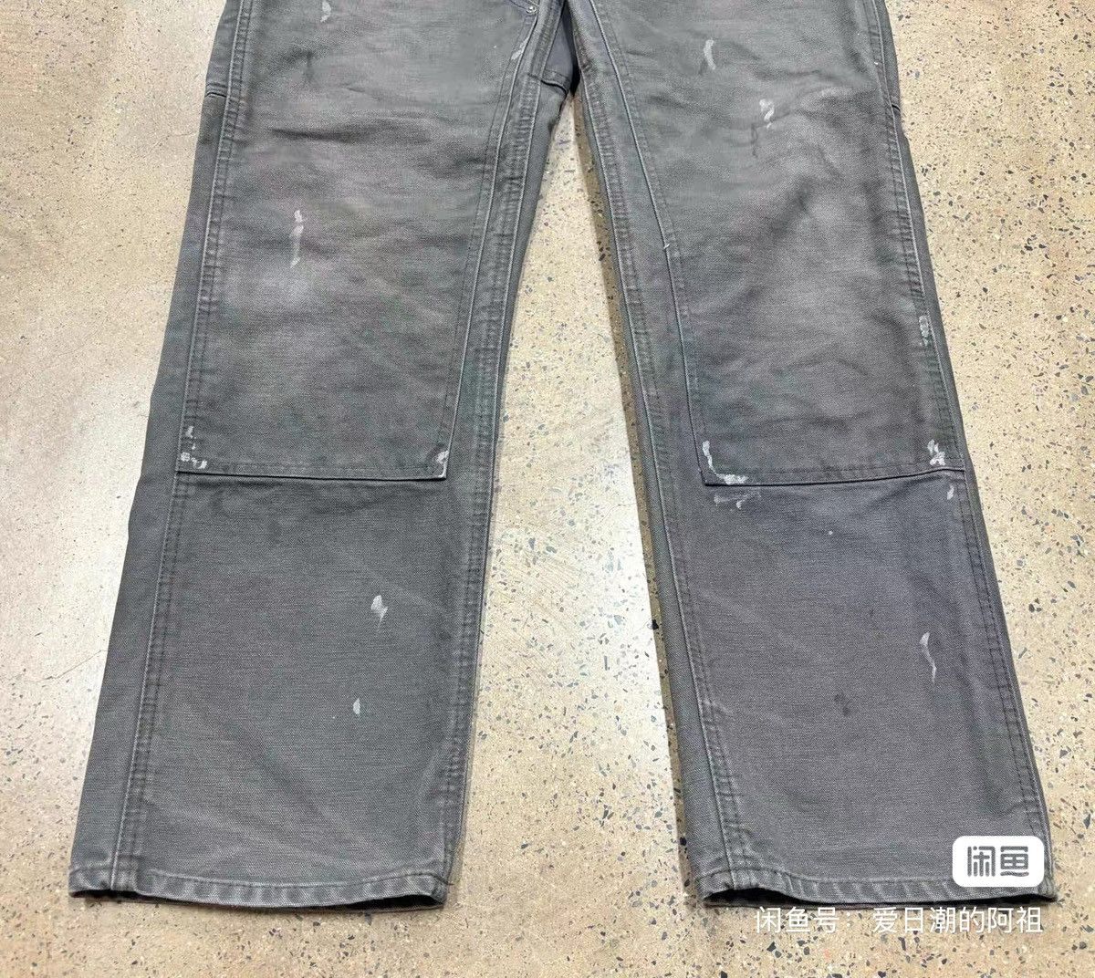 RRL Ralph Lauren RRL Double RL Engineer Fit Distressed Canvas Trouser Size US 32 / EU 48 - 6 Thumbnail