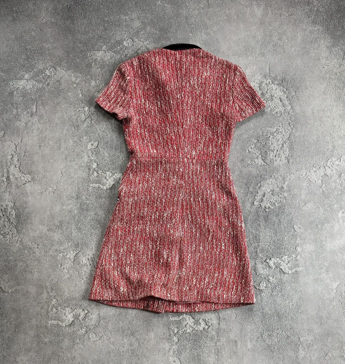 Maje Maje 34size red button up Renati Tweed Bucle mini dress 👗 Size XXS / US 00 / IT 34 - 12 Thumbnail