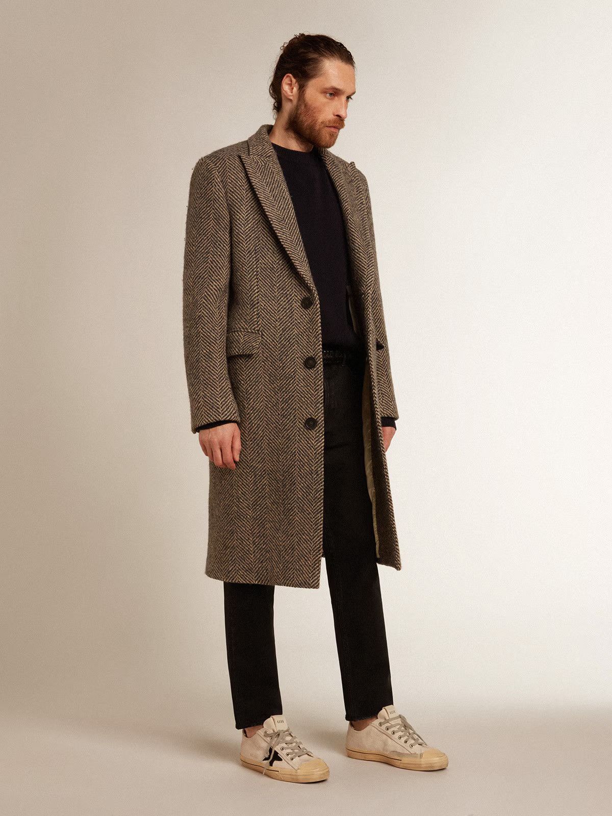 Golden Goose single-breasted wool coat. Size EU 48 USA 38 medium Size US M / EU 48-50 / 2 - 1 Thumbnail